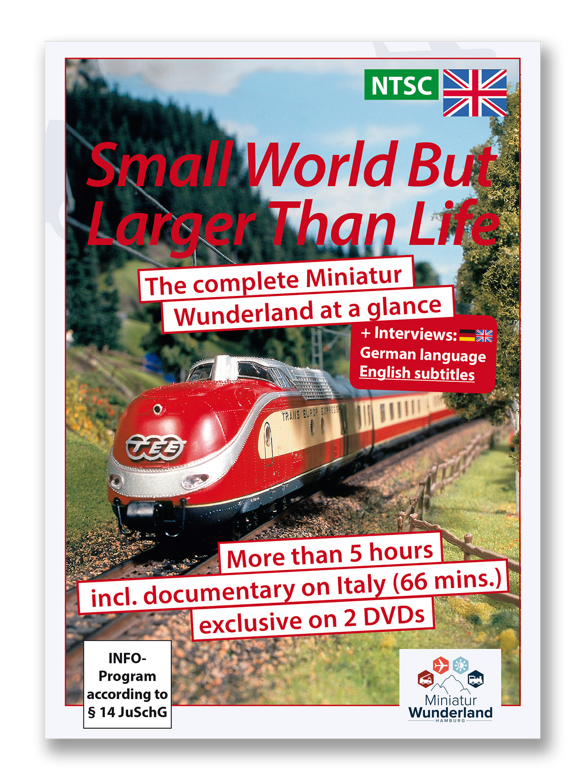 DVD \" A small world, but larger than life\" NTSC-System