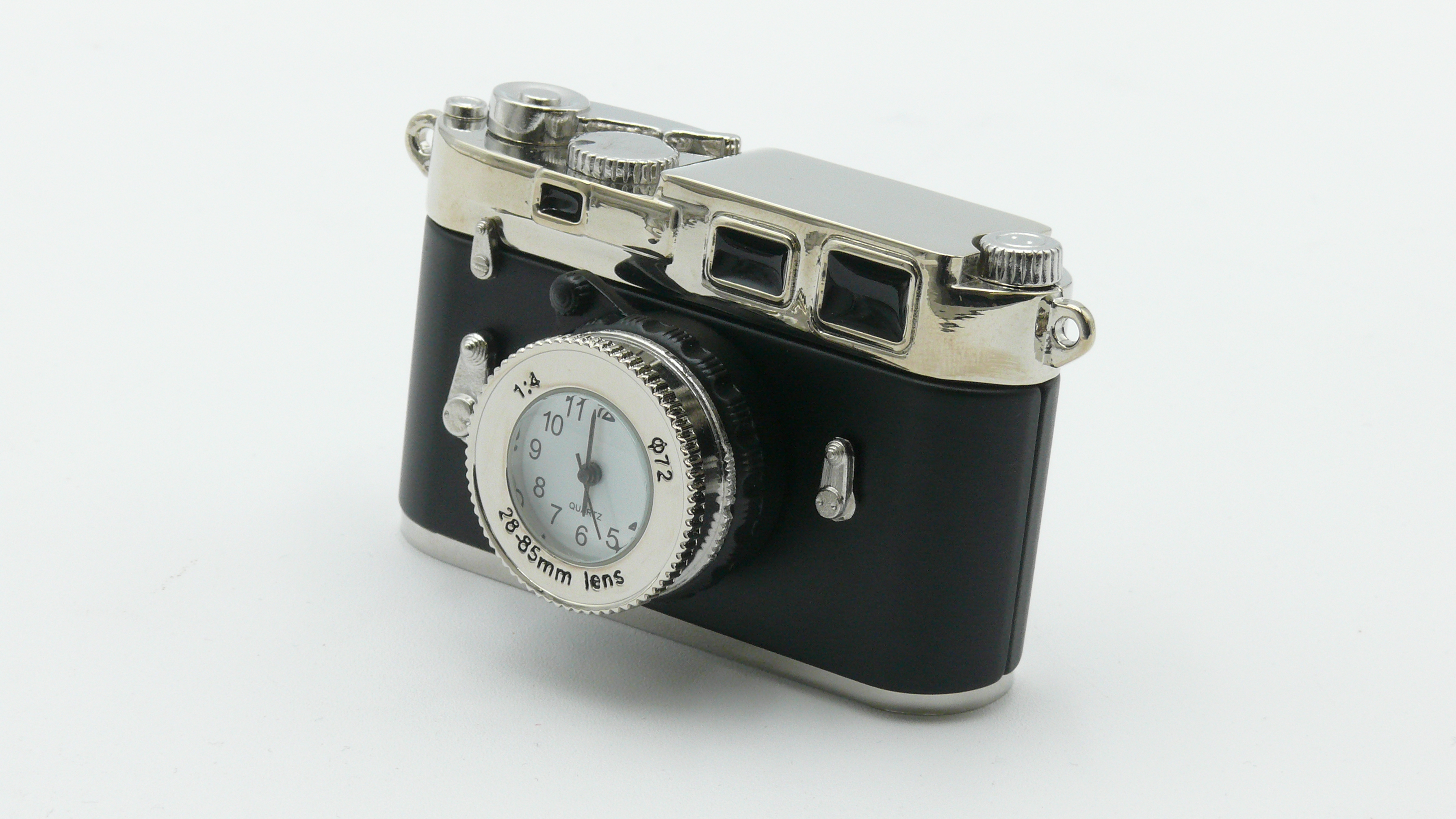 Miniatur-Uhr Fotoapparat 