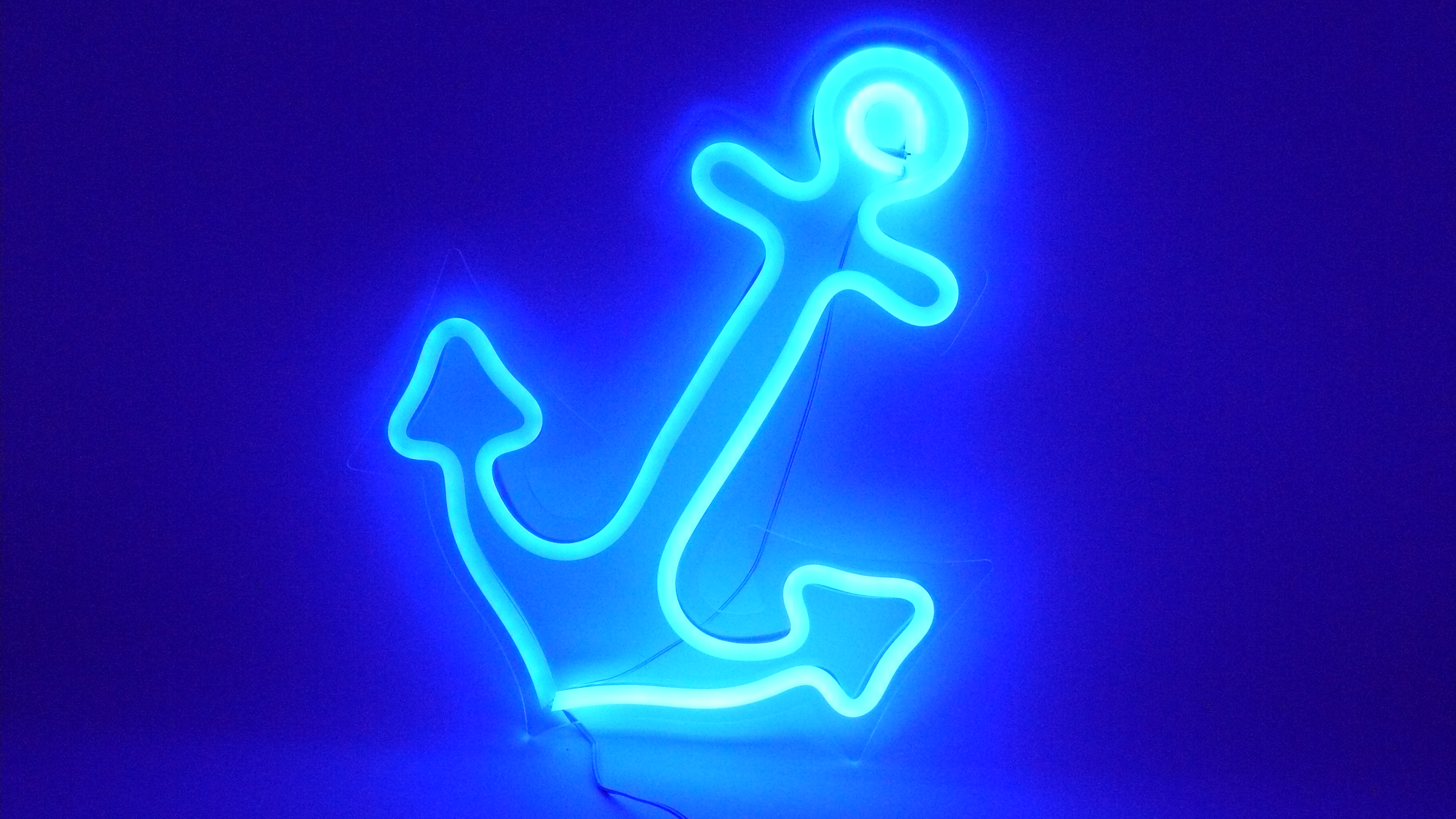 Neonschild - Anker 