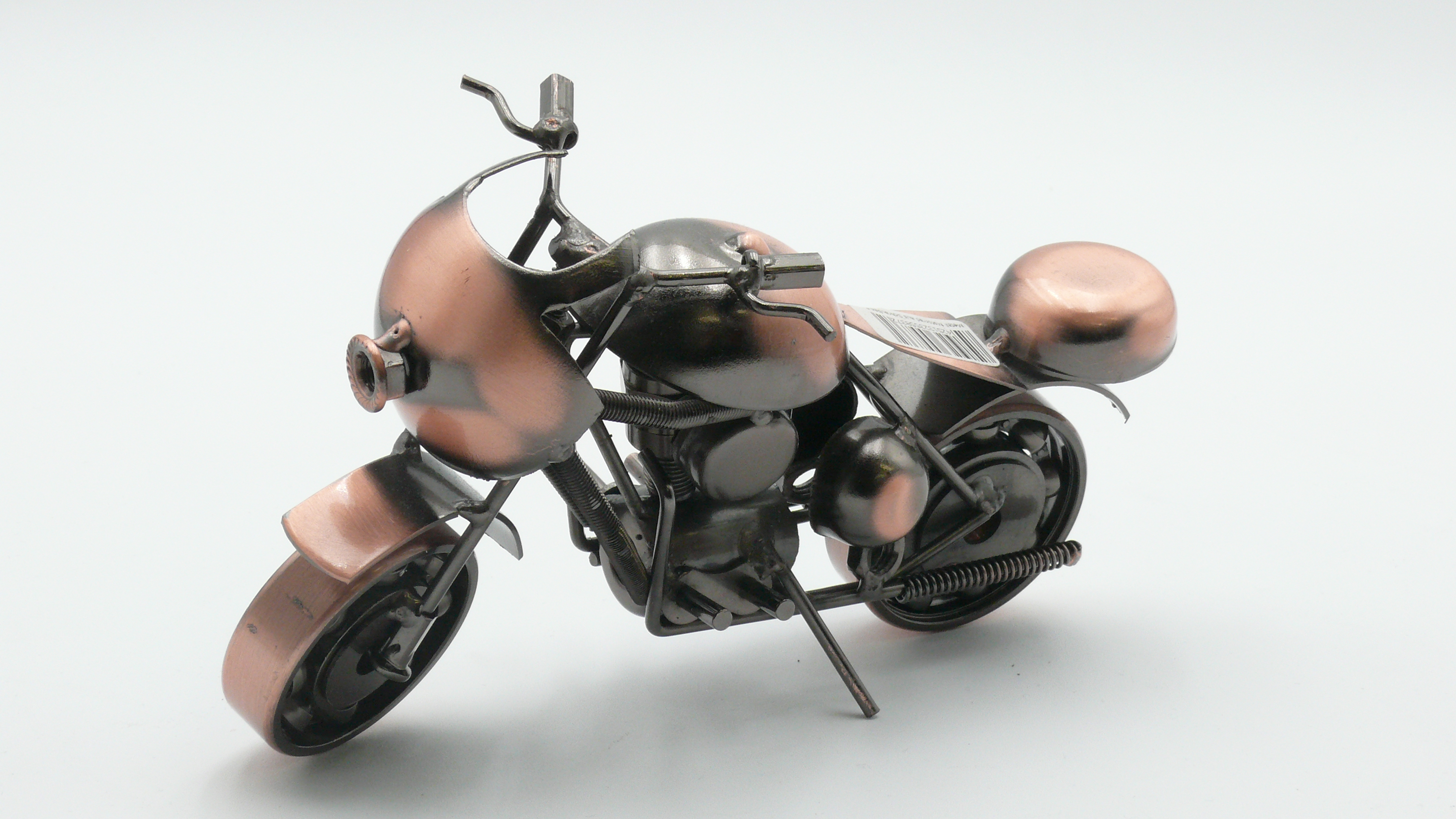 Metall Motorrad aus Schrauben - Sport