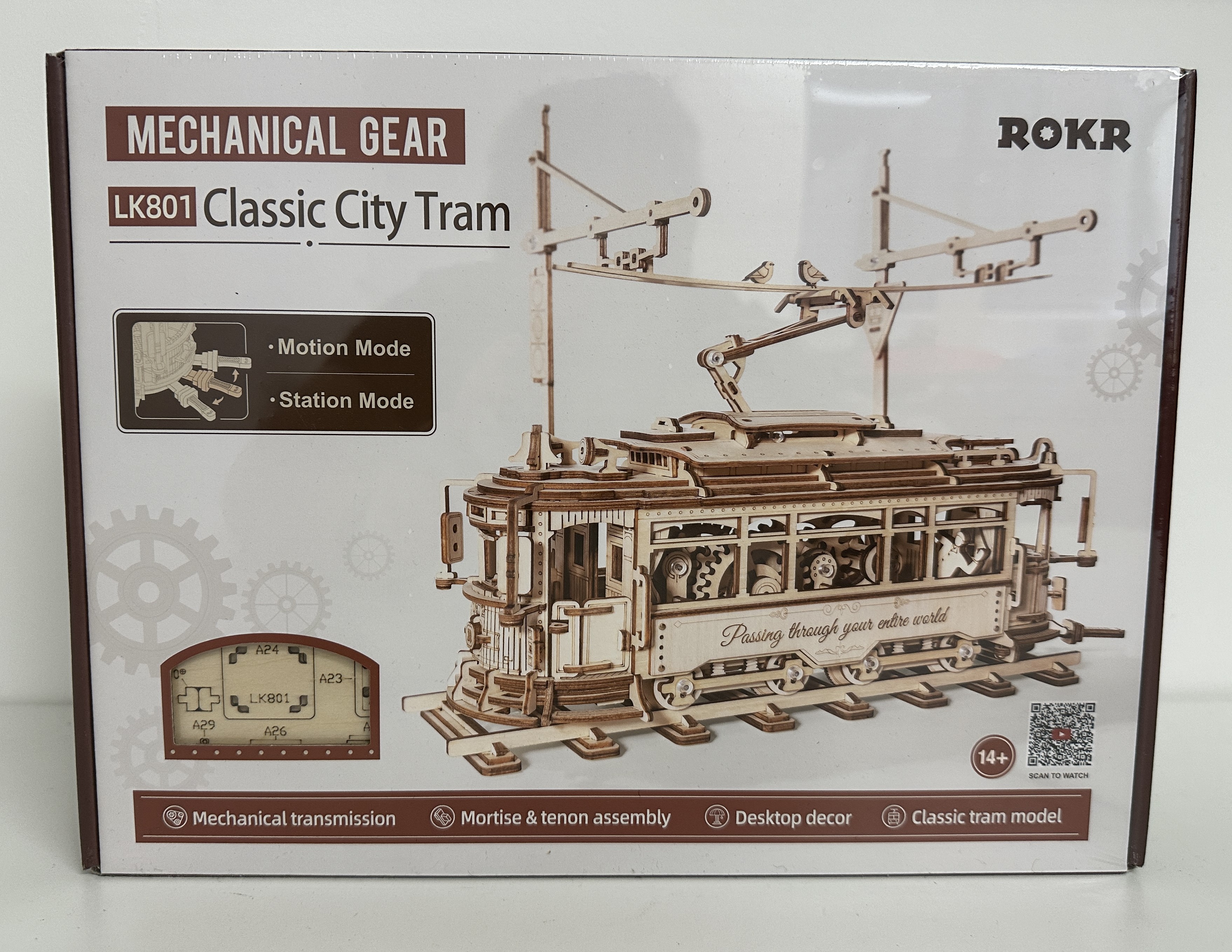 Holzbausatz - Classic City Tram - LK801