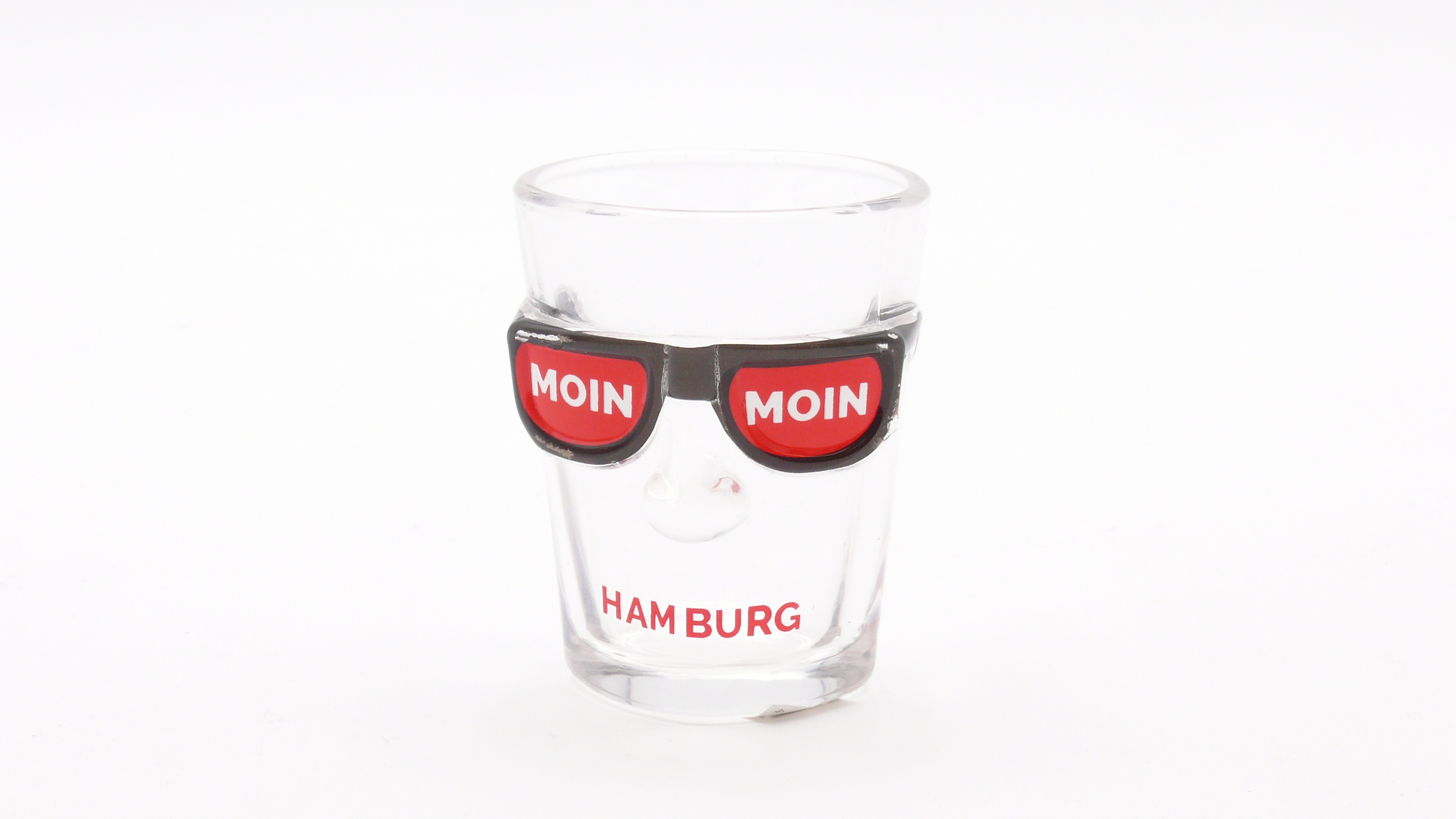 Stamper / Shotglas - Sonnebrille "Moin Moin"