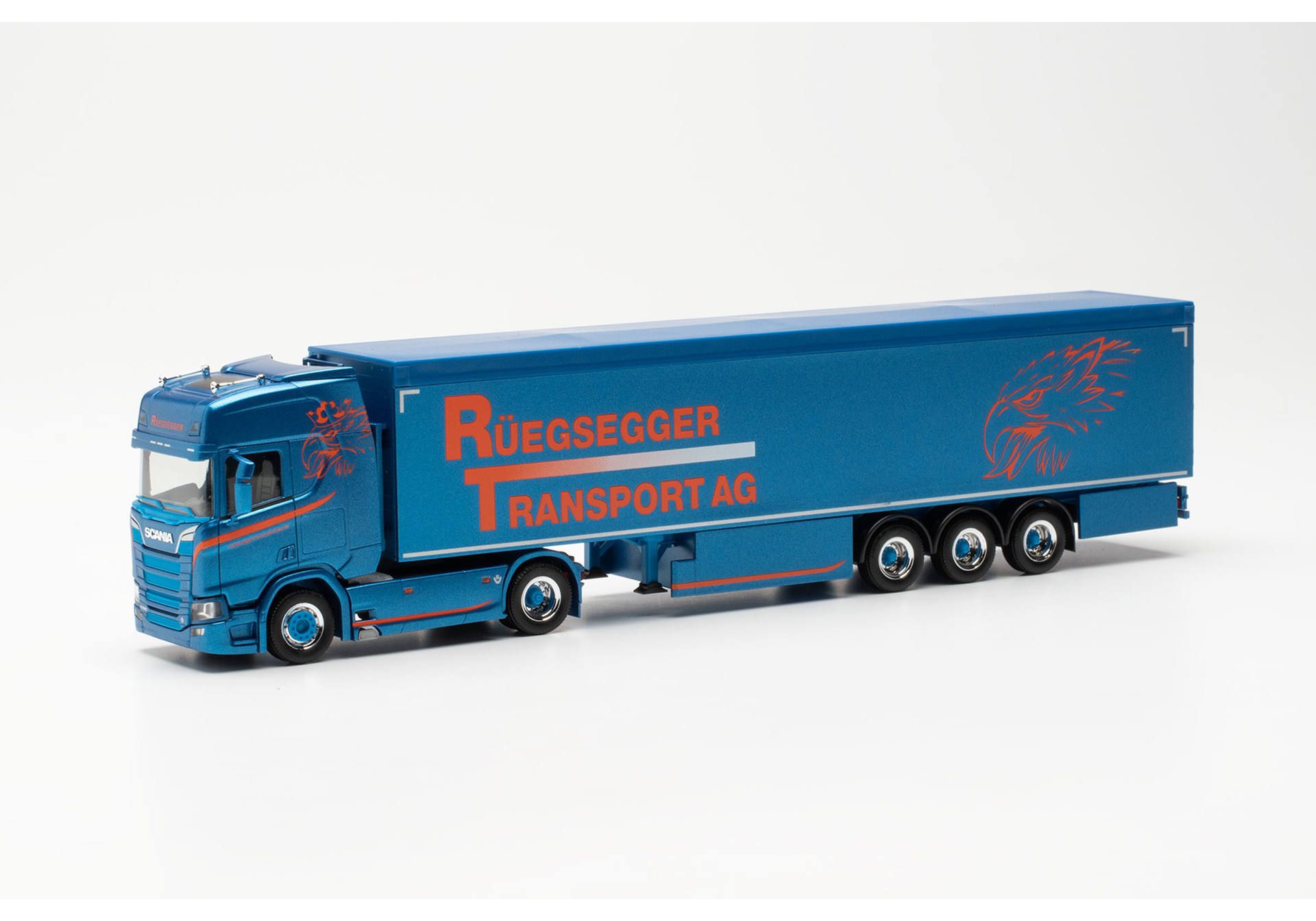 Herpa 952378 Scania CR 20 "Rüegsegger" Model H0 1:87