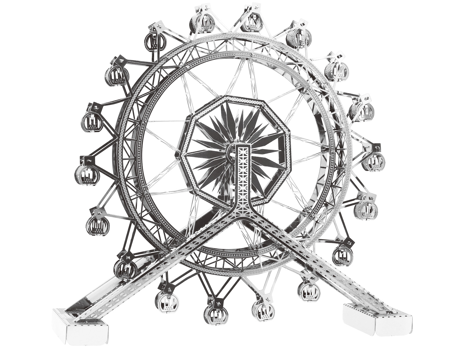 Mini 3D Metal Model Ferrris Wheel