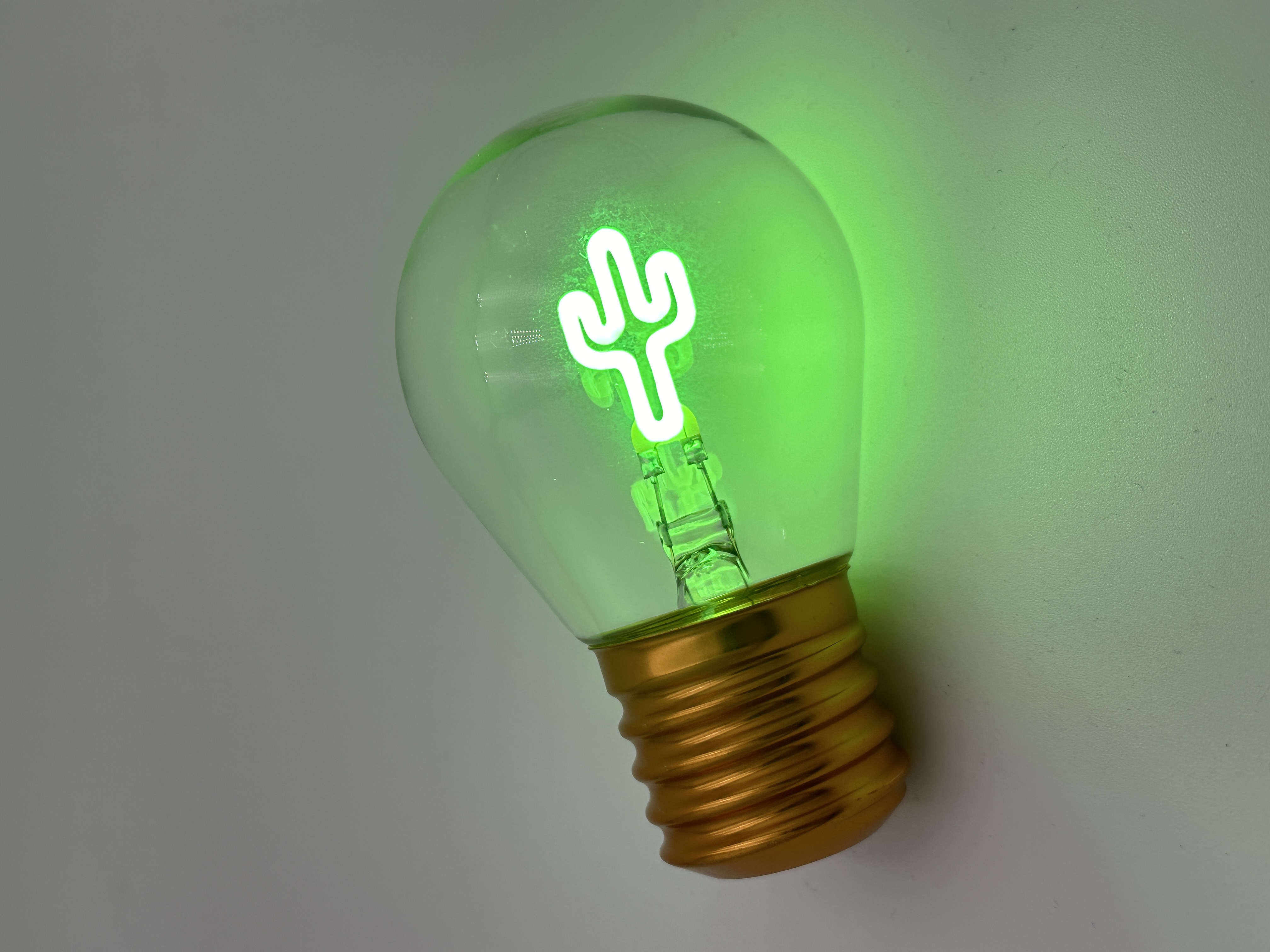 LED Glühbirne - Kaktus