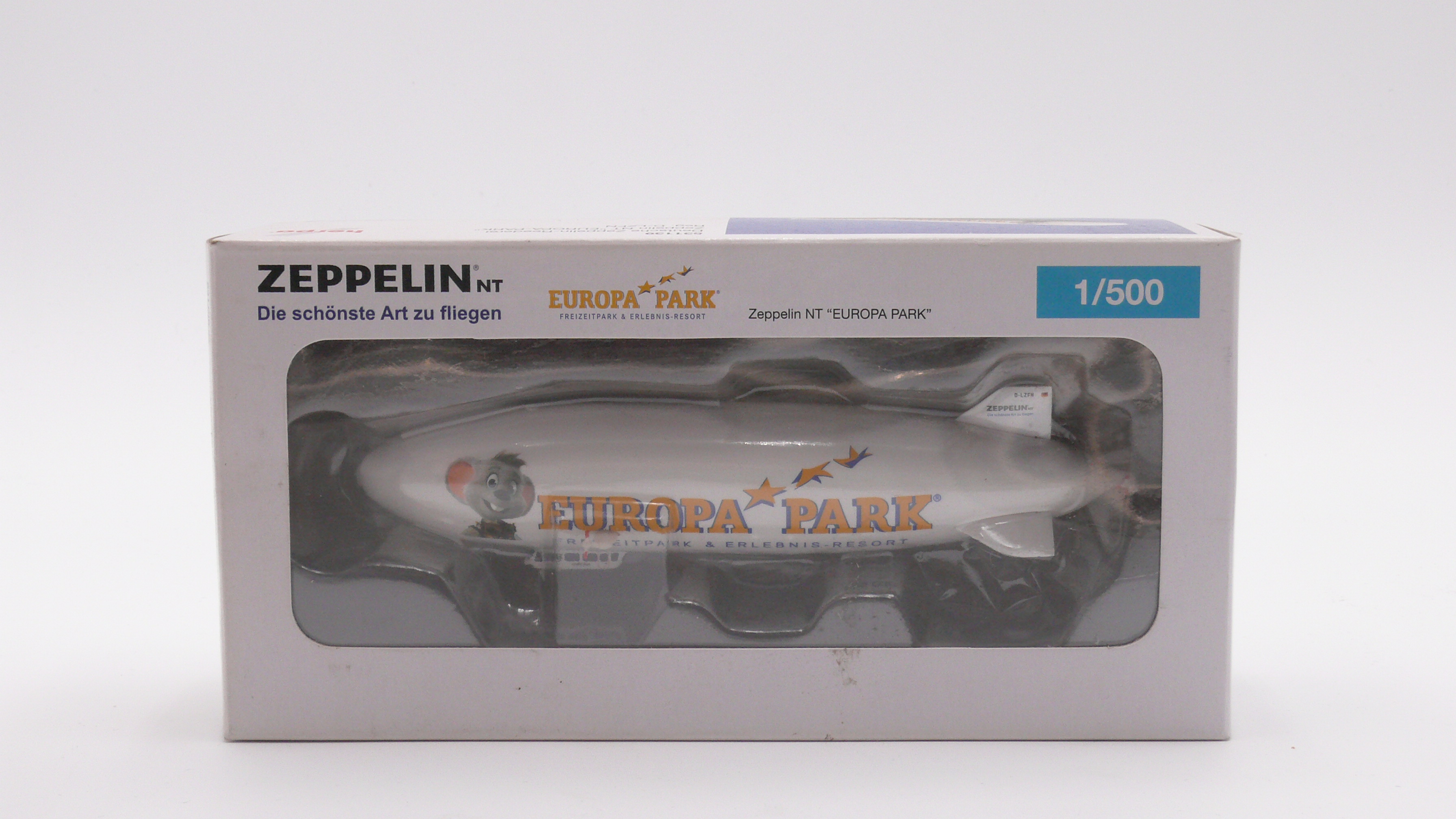 Herpa 531139 Zeppelin NT "Europa Park" D-LZFN 1:500