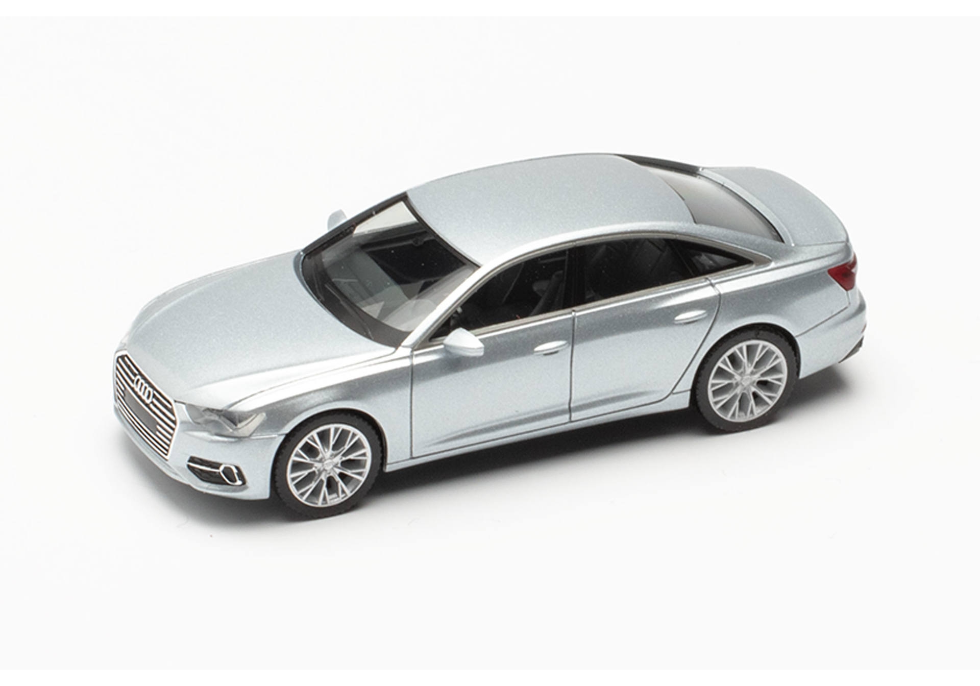 Herpa 430630-004 Audi A6 Limousine, florettsilber metallic