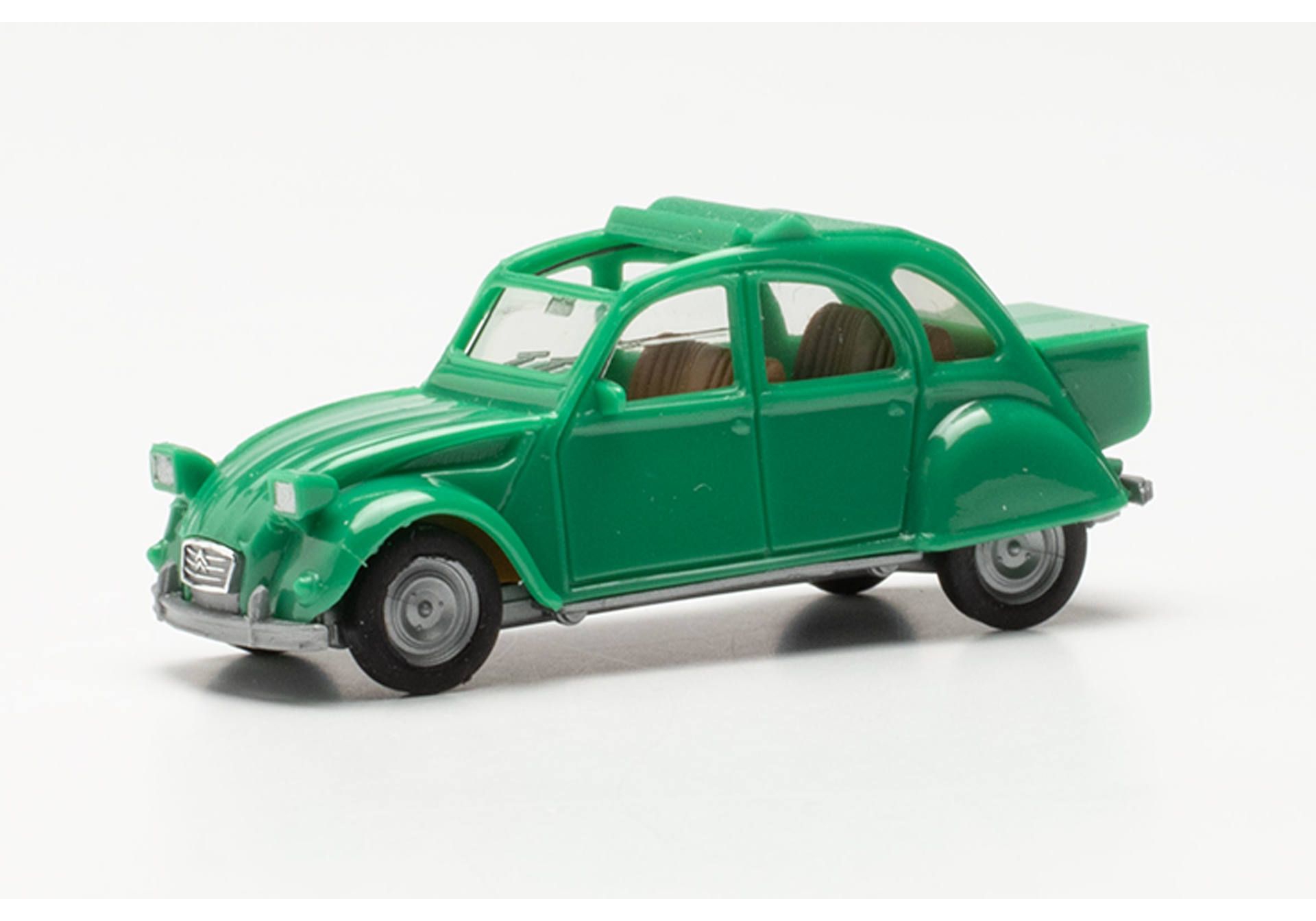 Herpa 027632-005 Citroen 2 CV m. Queue Model H0 1:87