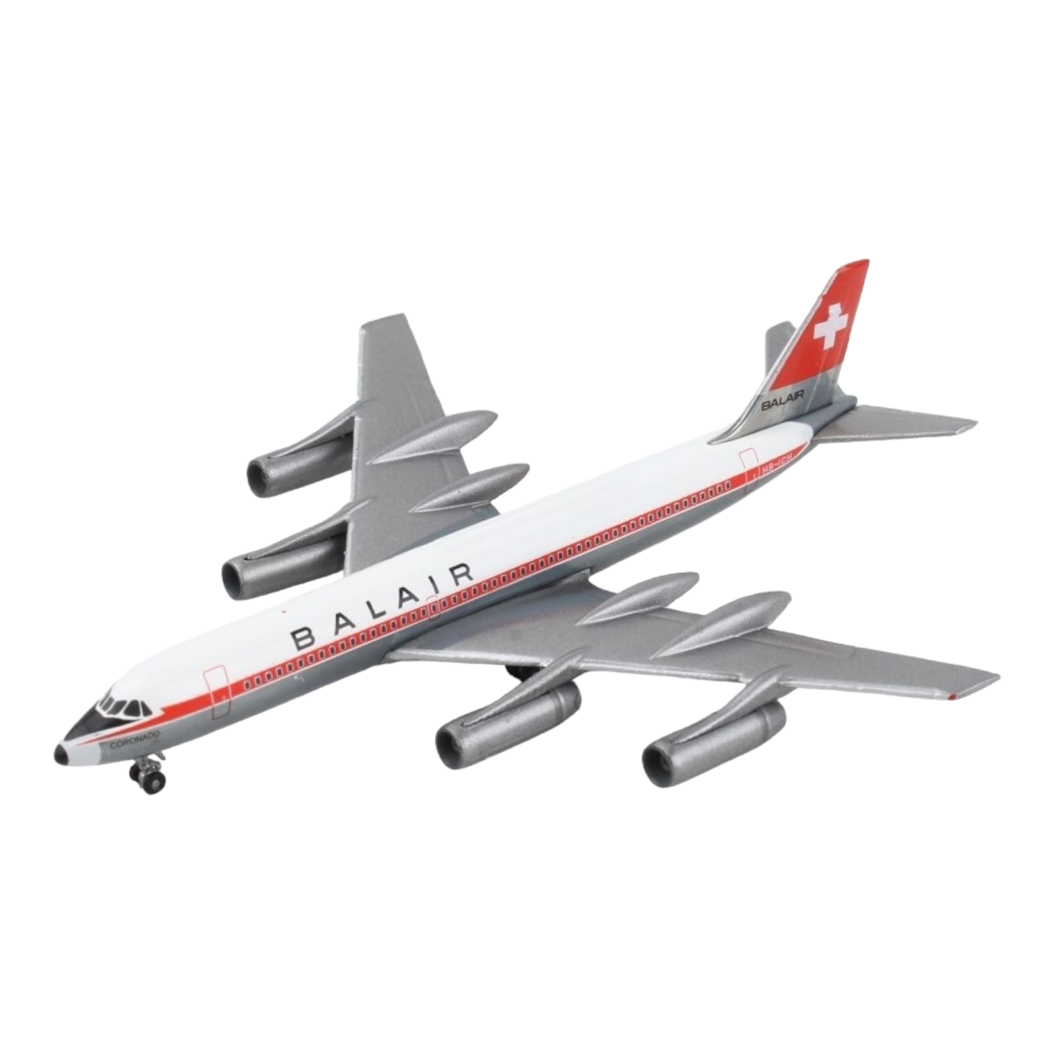 Herpa 535175 Convair CV-990 Balair "Coronado" Modellflugzeug 1:500