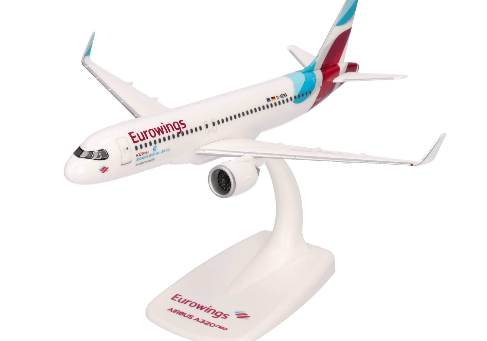 Herpa 613910 Airbus A320neo - D-AENA Eurowings Modellflugzeug 1:200