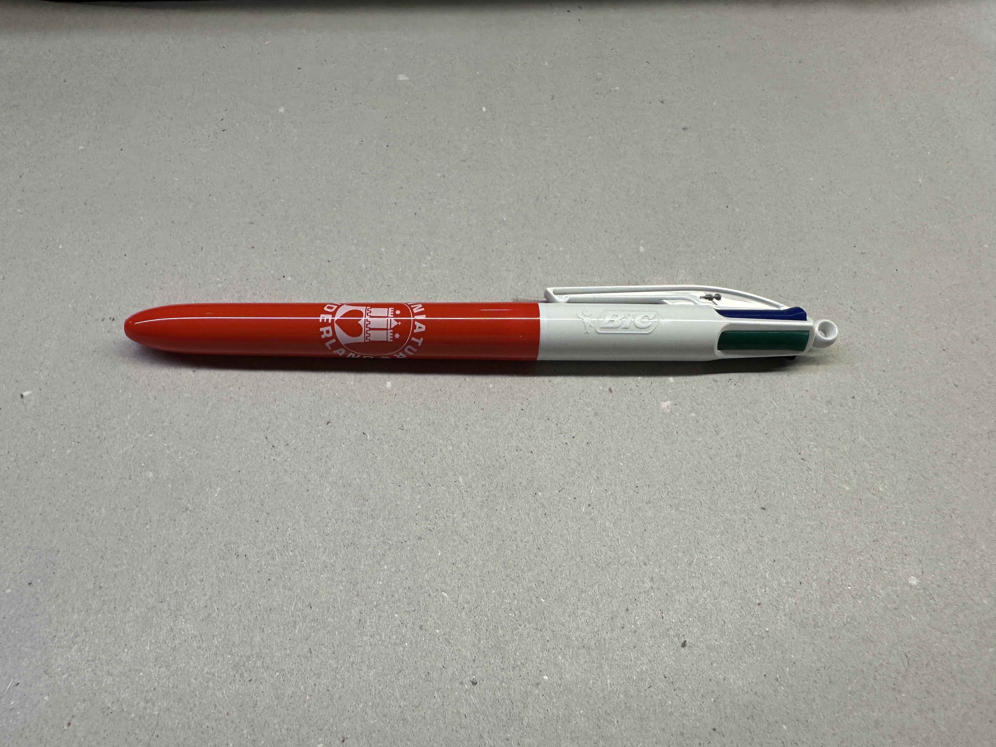 BIC "4 COLOURS" Multicolor Kugelschreiber, rot