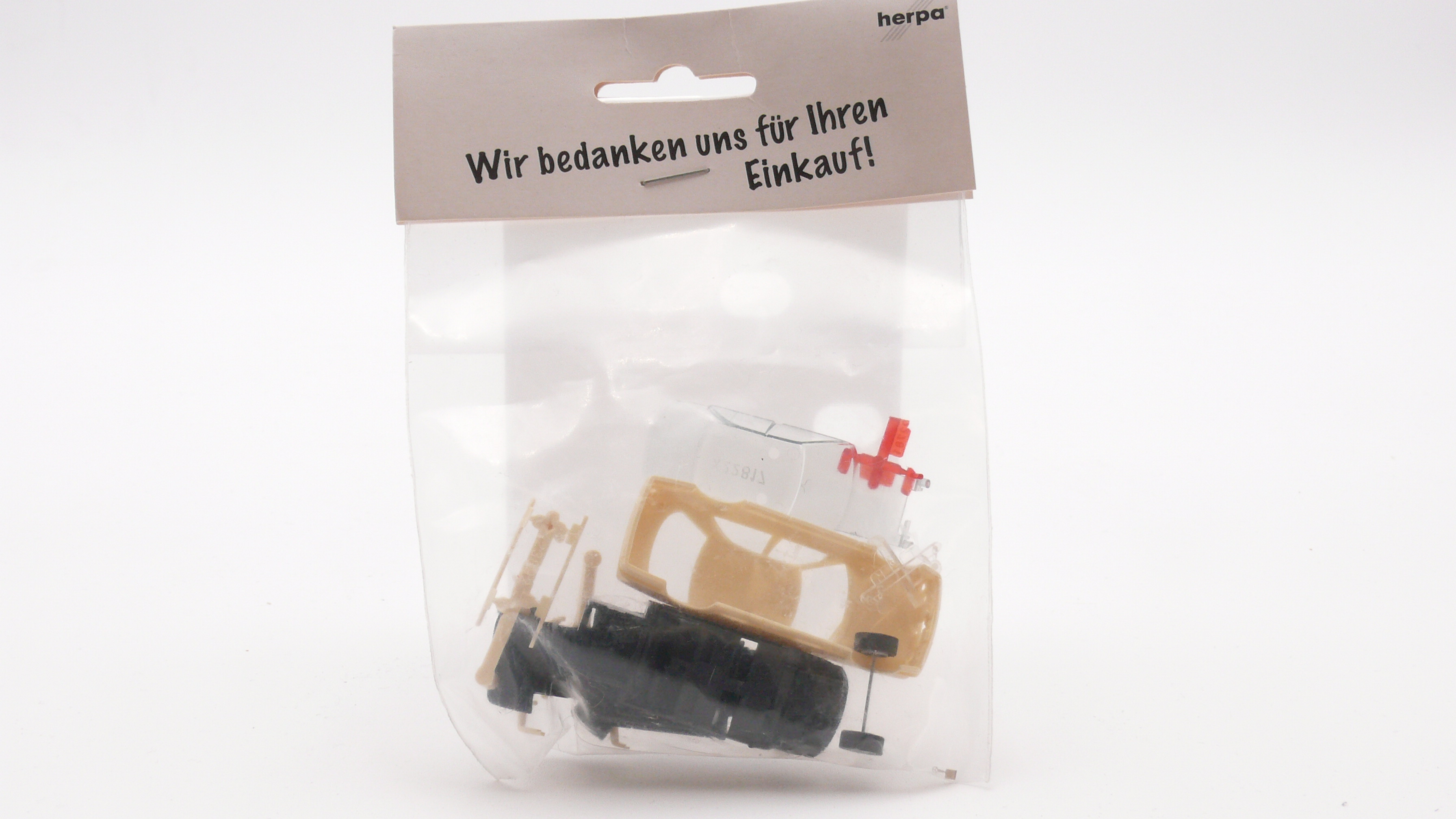 Herpa Bausatz Mercedes Benz E-Klasse, beige 1:87