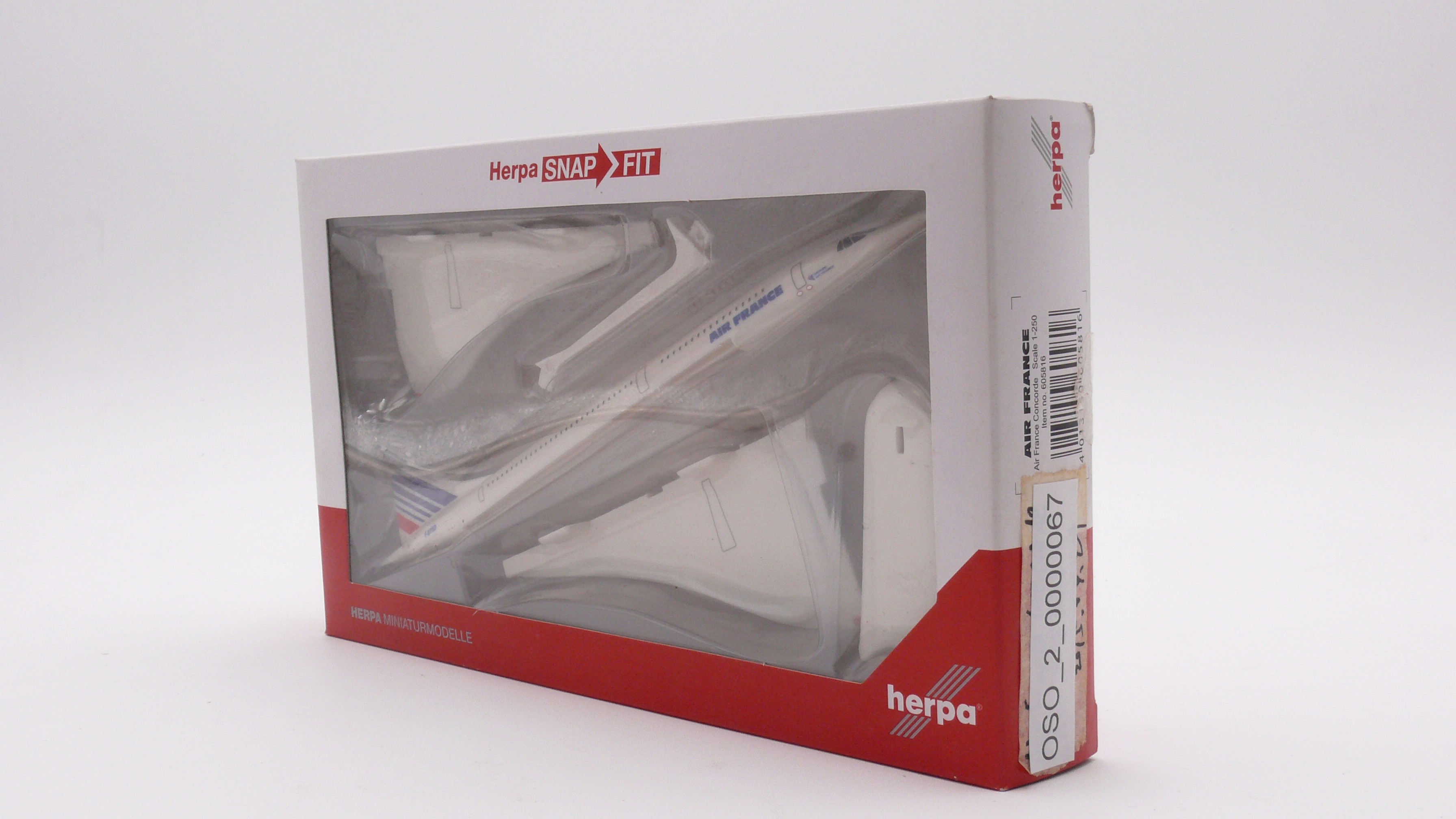 Herpa 605816 Aérospatiale BAC Concorde Air France F-BTSD 1:250