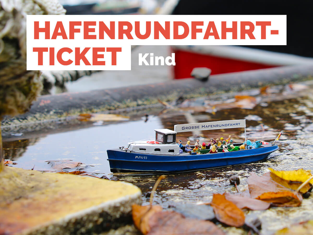 Ticket Hamburg Harbour Tour - Child (4 -15 years) Ticket Hamburg Harbour Tour - Child (4 -15 years)