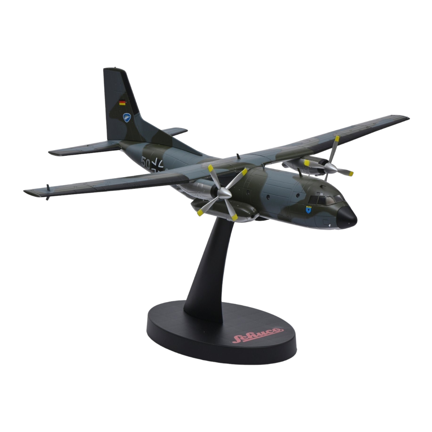 Schuco 452659000 Transall C160D "Luftwaffe Bundeswehr" LTG 62 Modellflugzeug 1:87