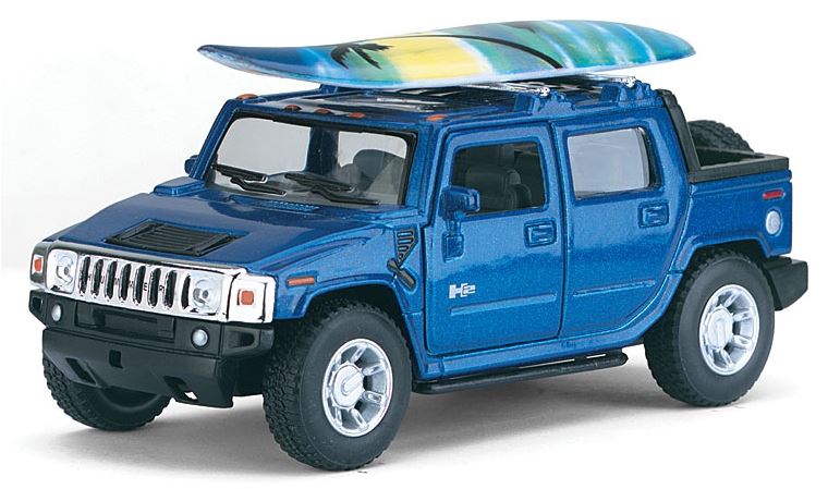 KINSMART 2005 Hummer H2 SUT Surfboard - Diverse Farben 1:40