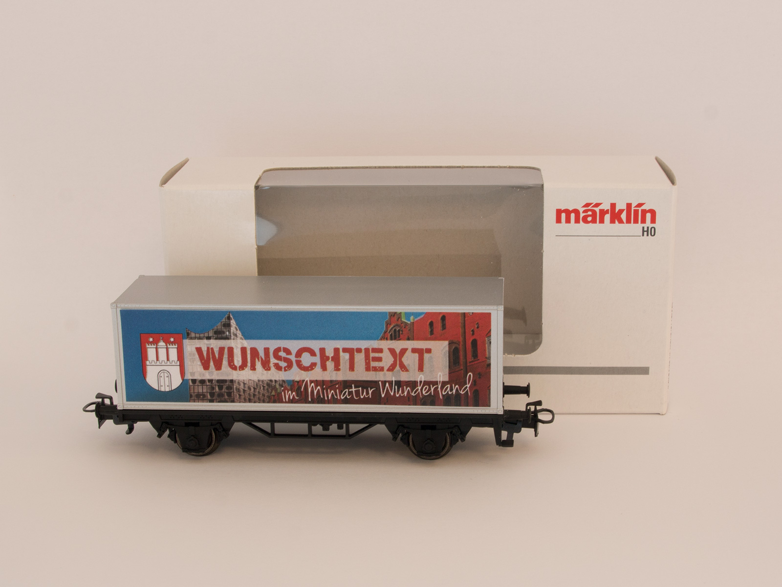 Miniatur Wunderland / Märklin H0 special wagon with YOUR NAME