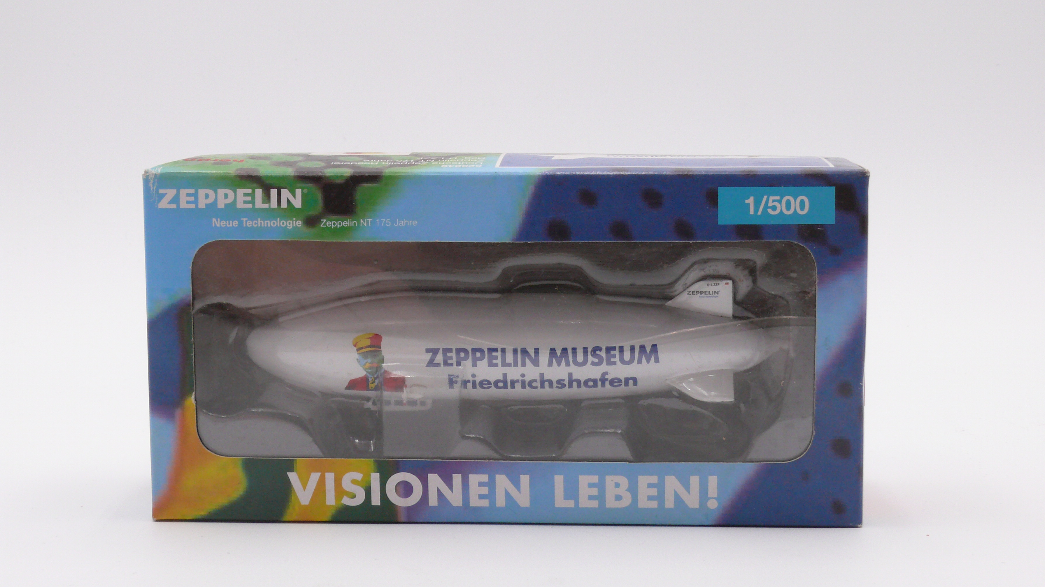 Herpa 528849 Zeppelin NT "175 Jahre - Zeppelin Museum Friedrichshafen" 1:500