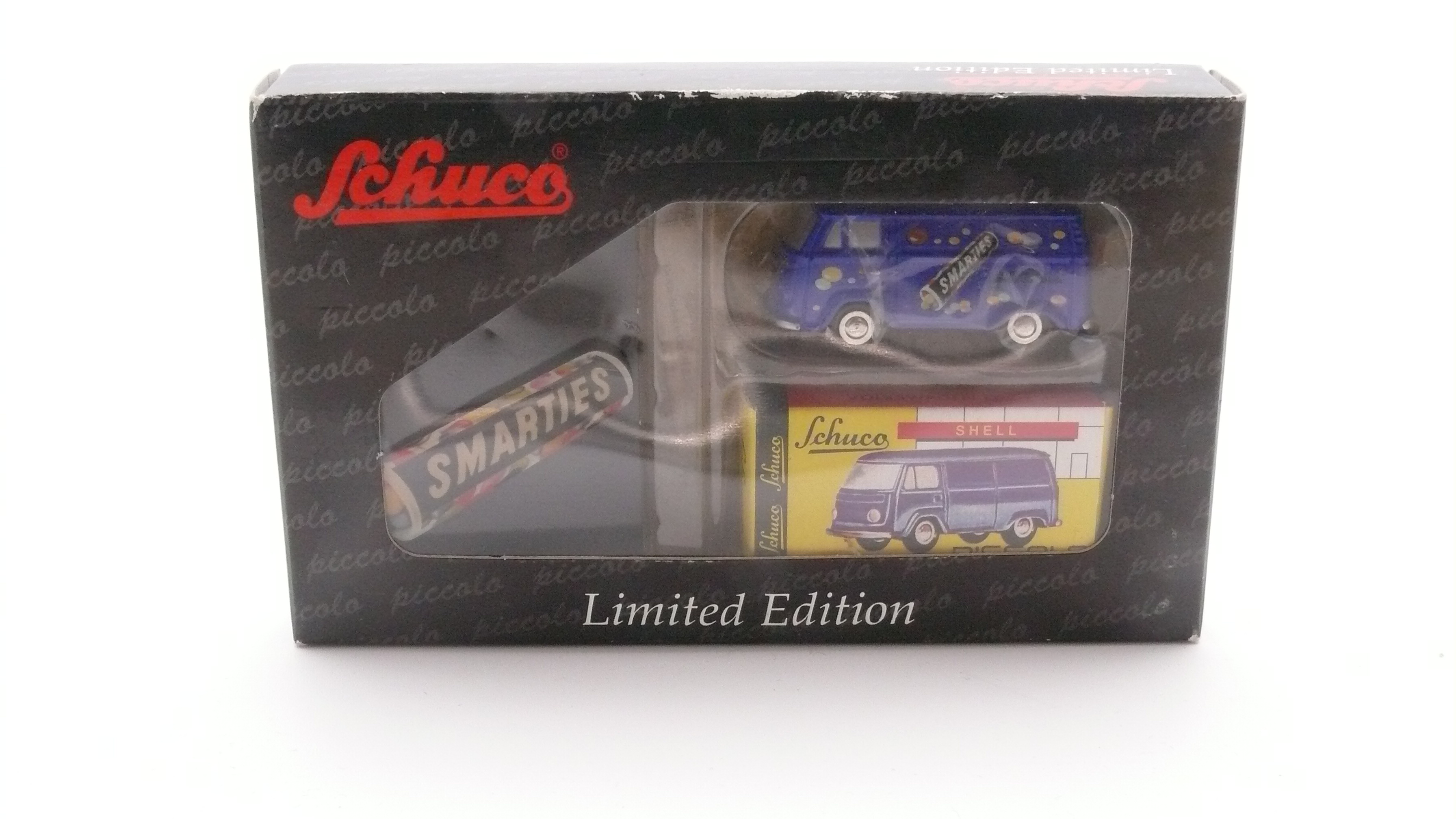 Schuco 05228 Piccolo-Set "Smarties" - Limitierte Auflage (weltweit 2222 Stück) 1:87