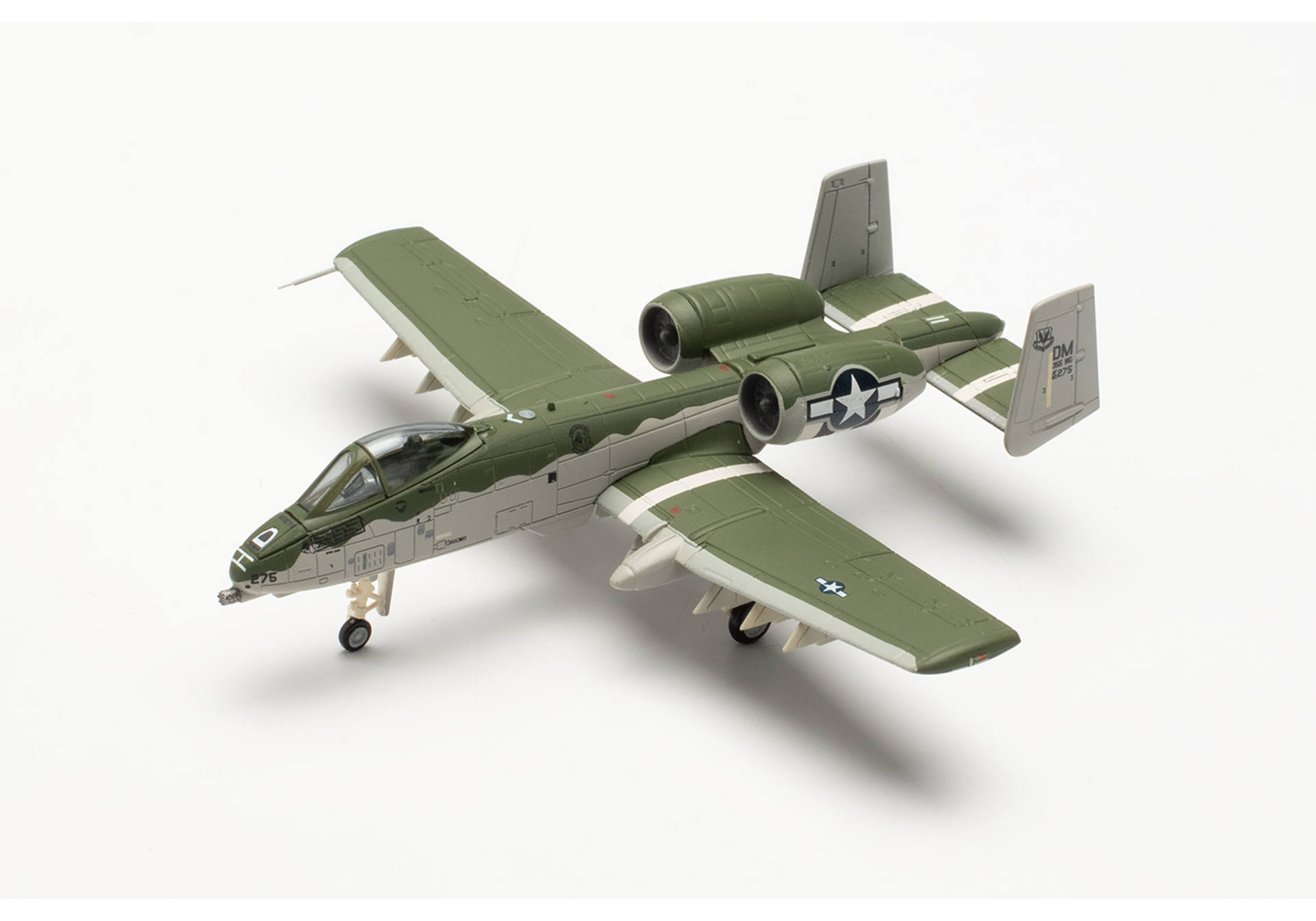 Herpa 572323 U.S. Air Force Fairchild A-10C Thunderbolt II – A-10 Demo Team 1:200