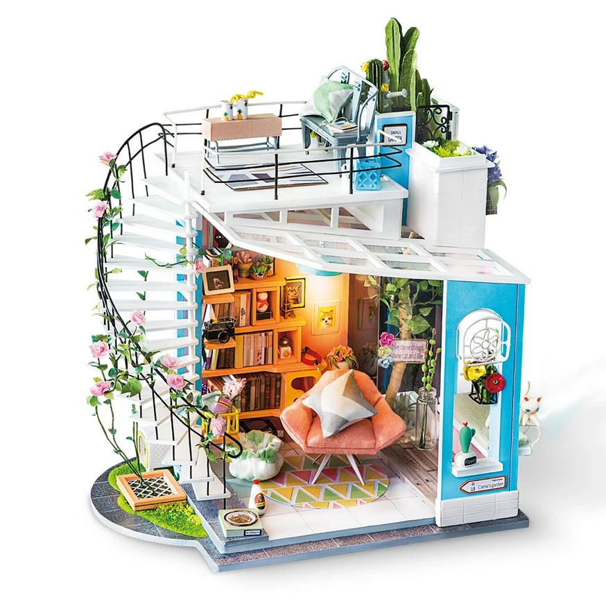 3D Wooden Puzzle Penthouse "Doras Loft" 3D Wooden Puzzle Penthouse "Doras Loft"