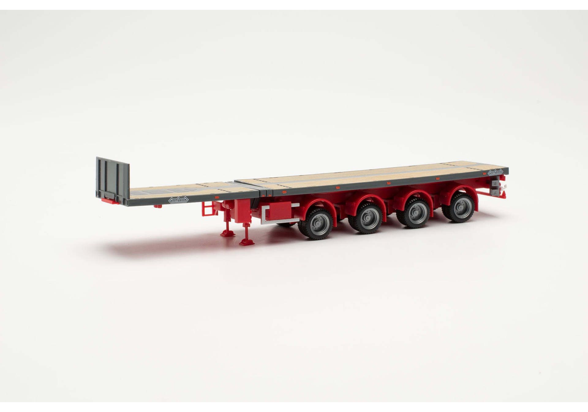 Herpa 076203-008 Teletrailer 4-achs Model H0 1:87