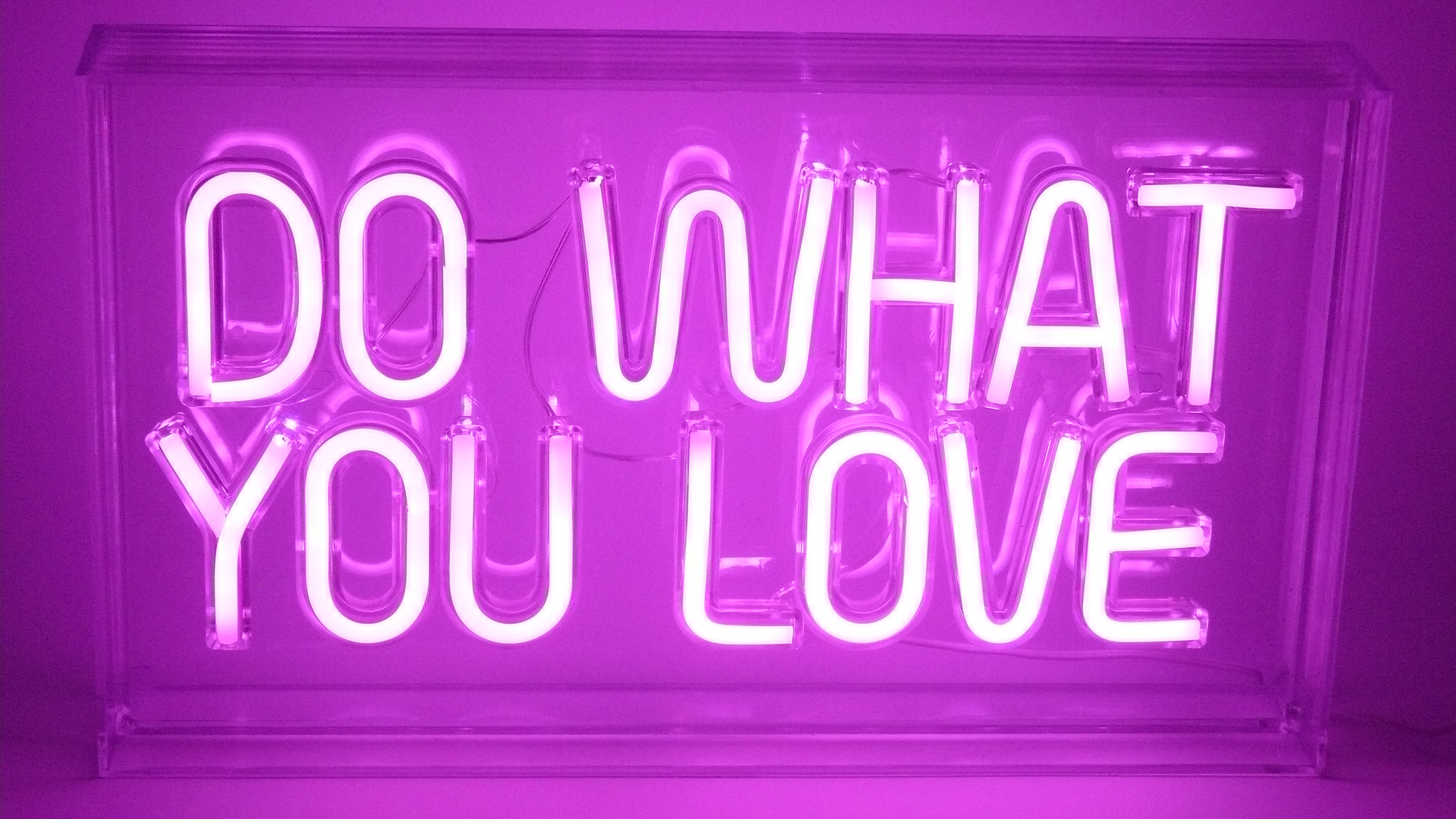 Neonlampe "Do What You Love"