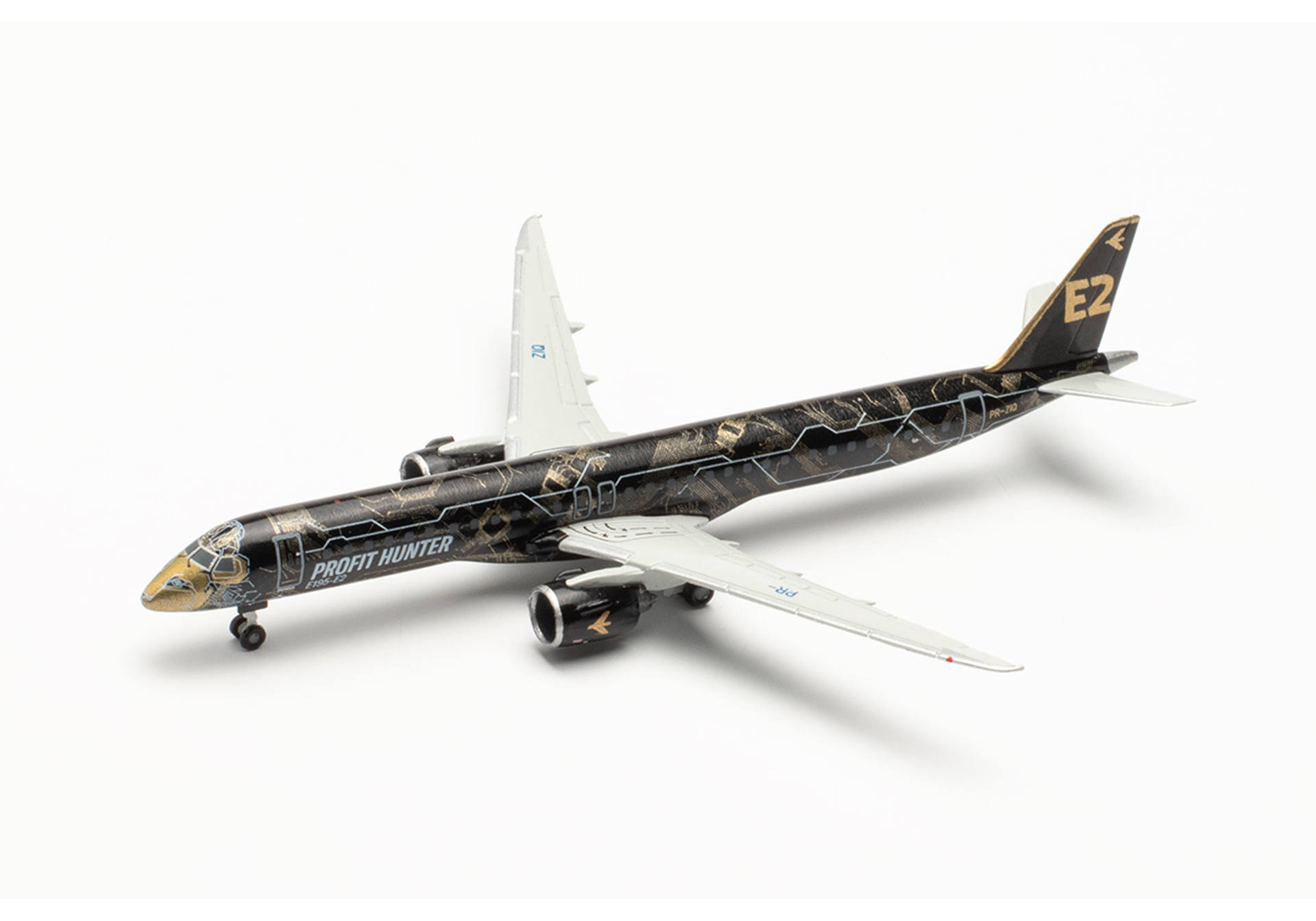 Herpa 536370 Embraer E195-E2 “Tech Lion” – PR-ZIQ 1:500