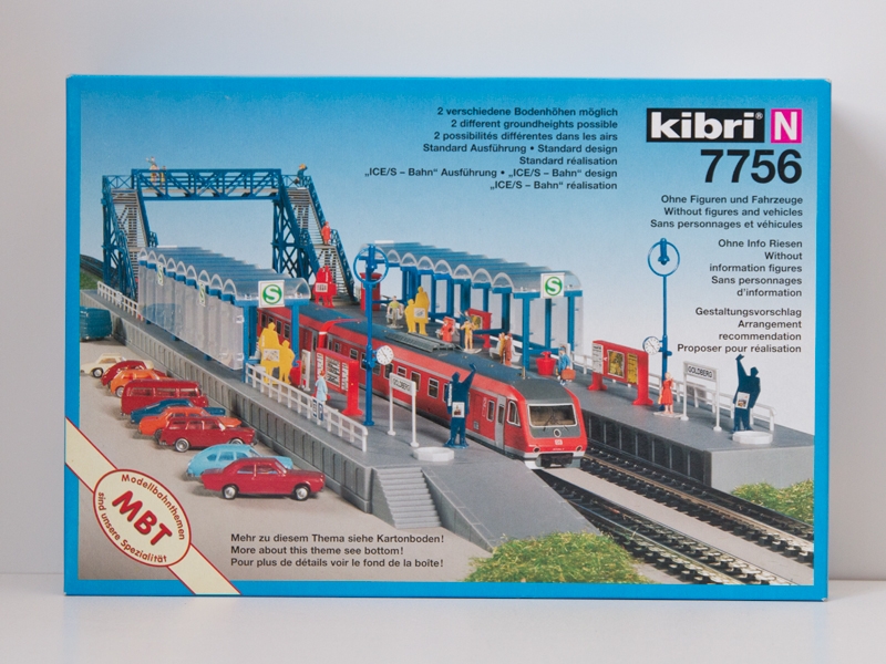 Kibri 7756 urban railway  Steg Goldberg