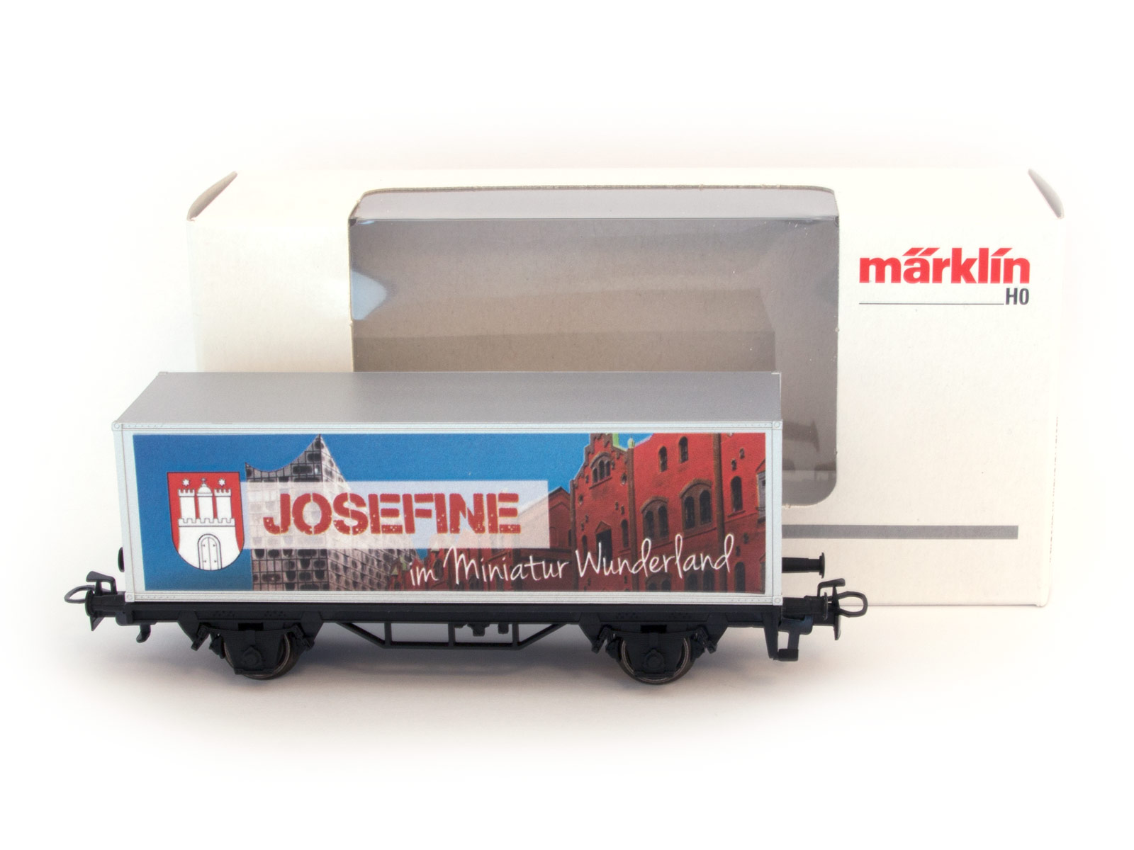 Miniatur Wunderland / Märklin H0 special wagon with YOUR NAME Miniatur Wunderland / Märklin H0 special wagon with YOUR NAME
