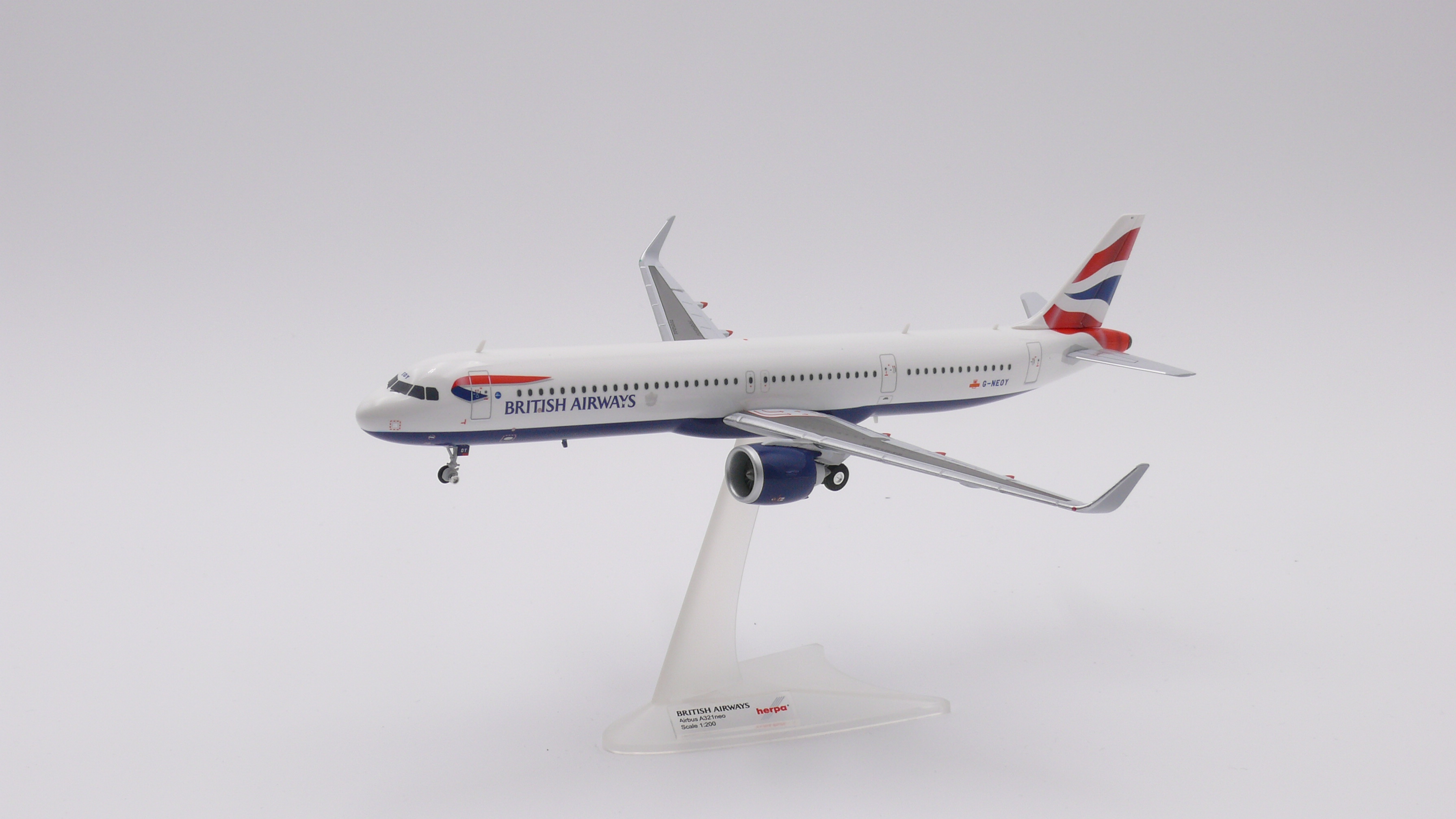 Herpa 572422 British Airways A321 Neo 1:200