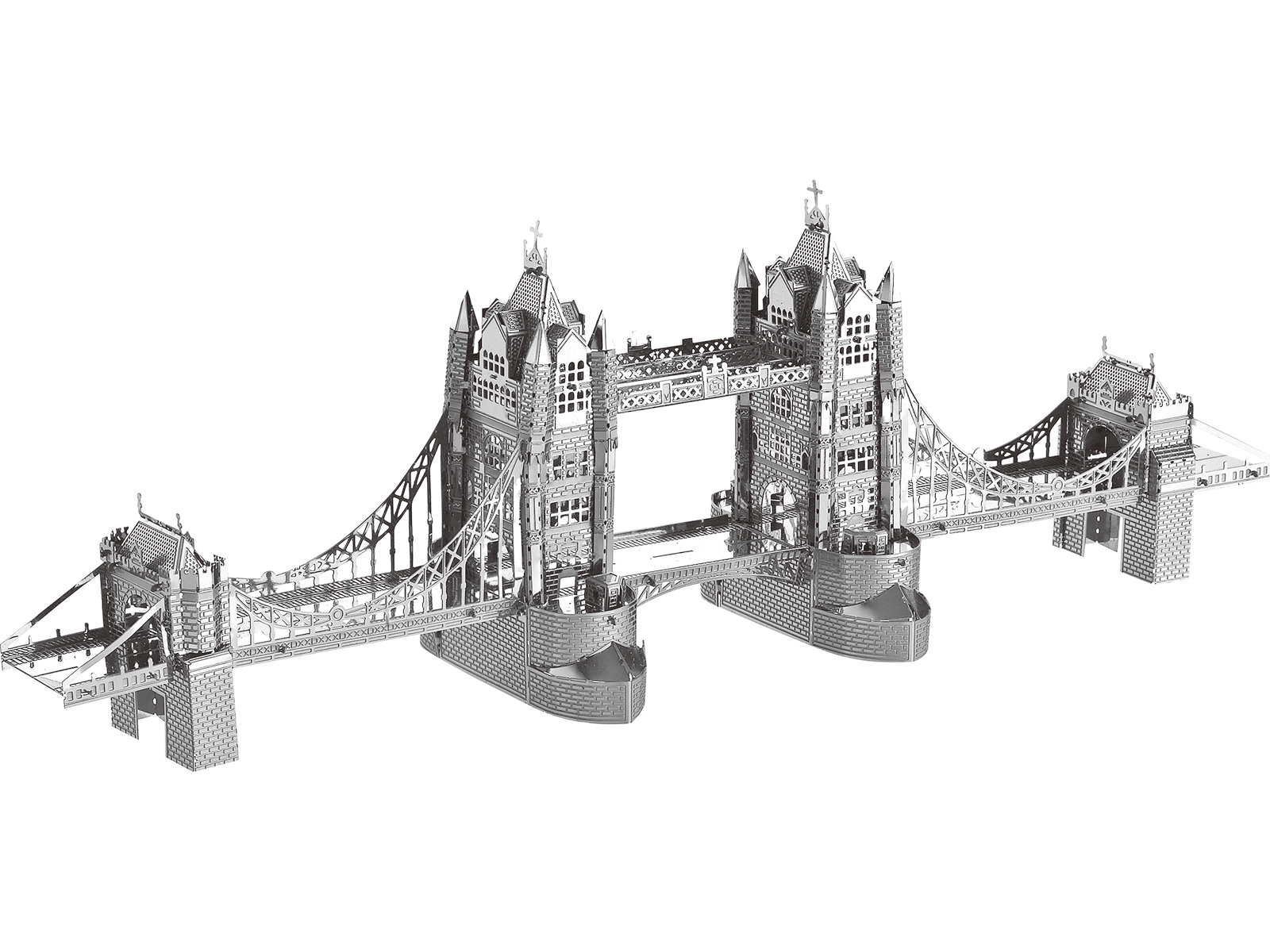 3D Metal Model Tower Bridge London