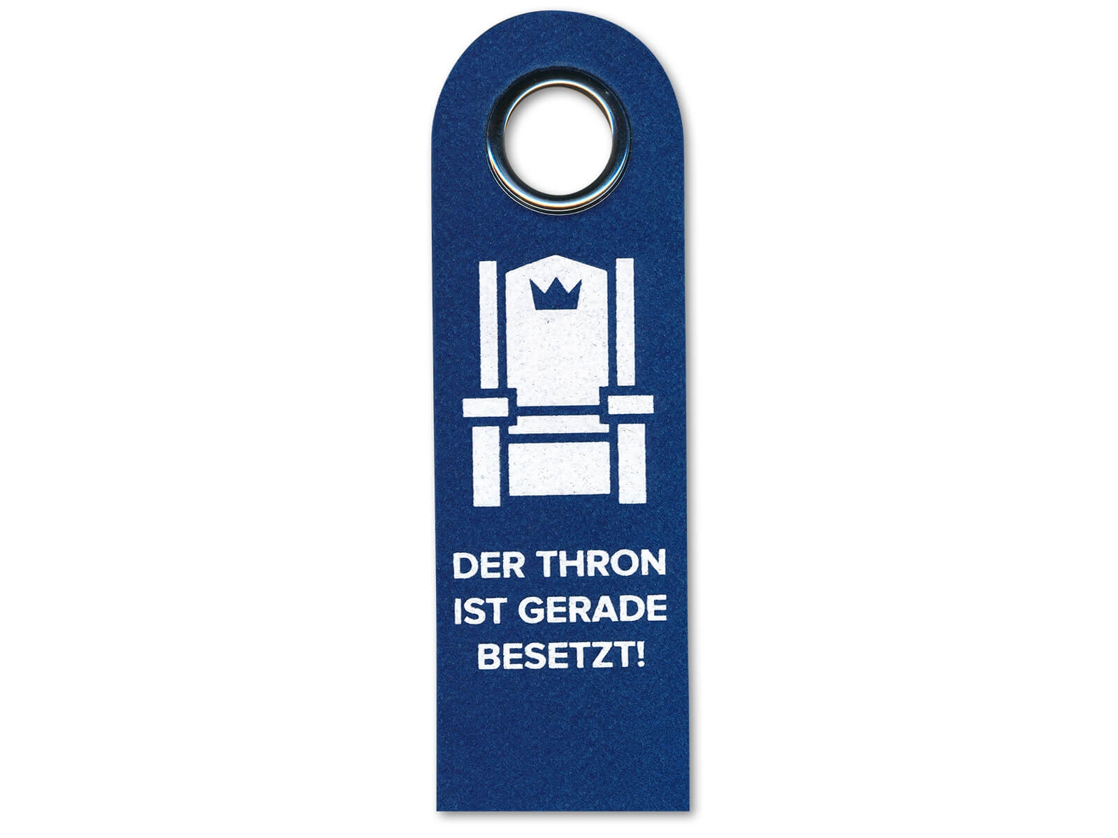 Türanhänger Thron gerade besetzt / Frei