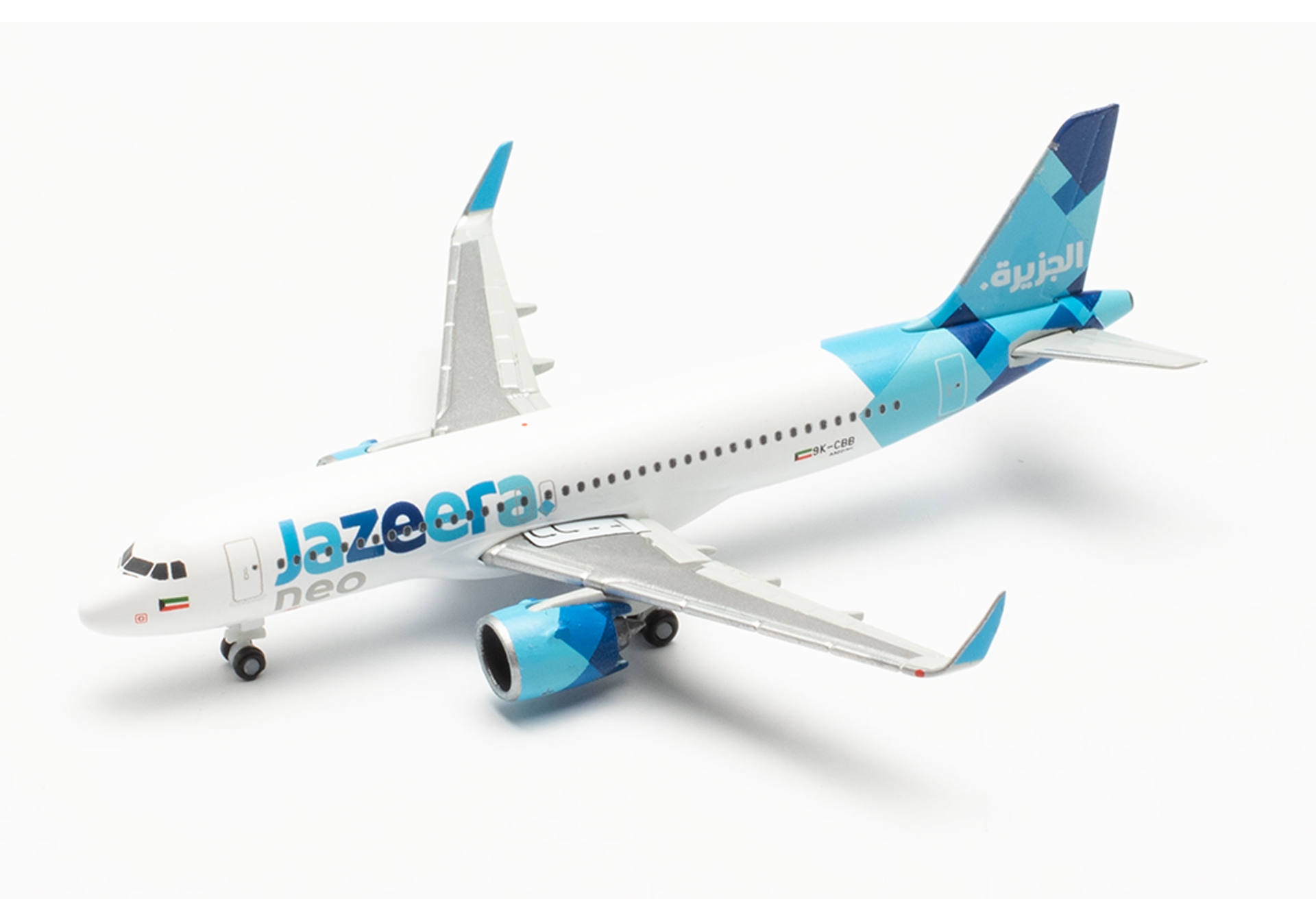 Herpa Wings 536387 Airbus A320neo Jazeera Airways model aircraft 1:500