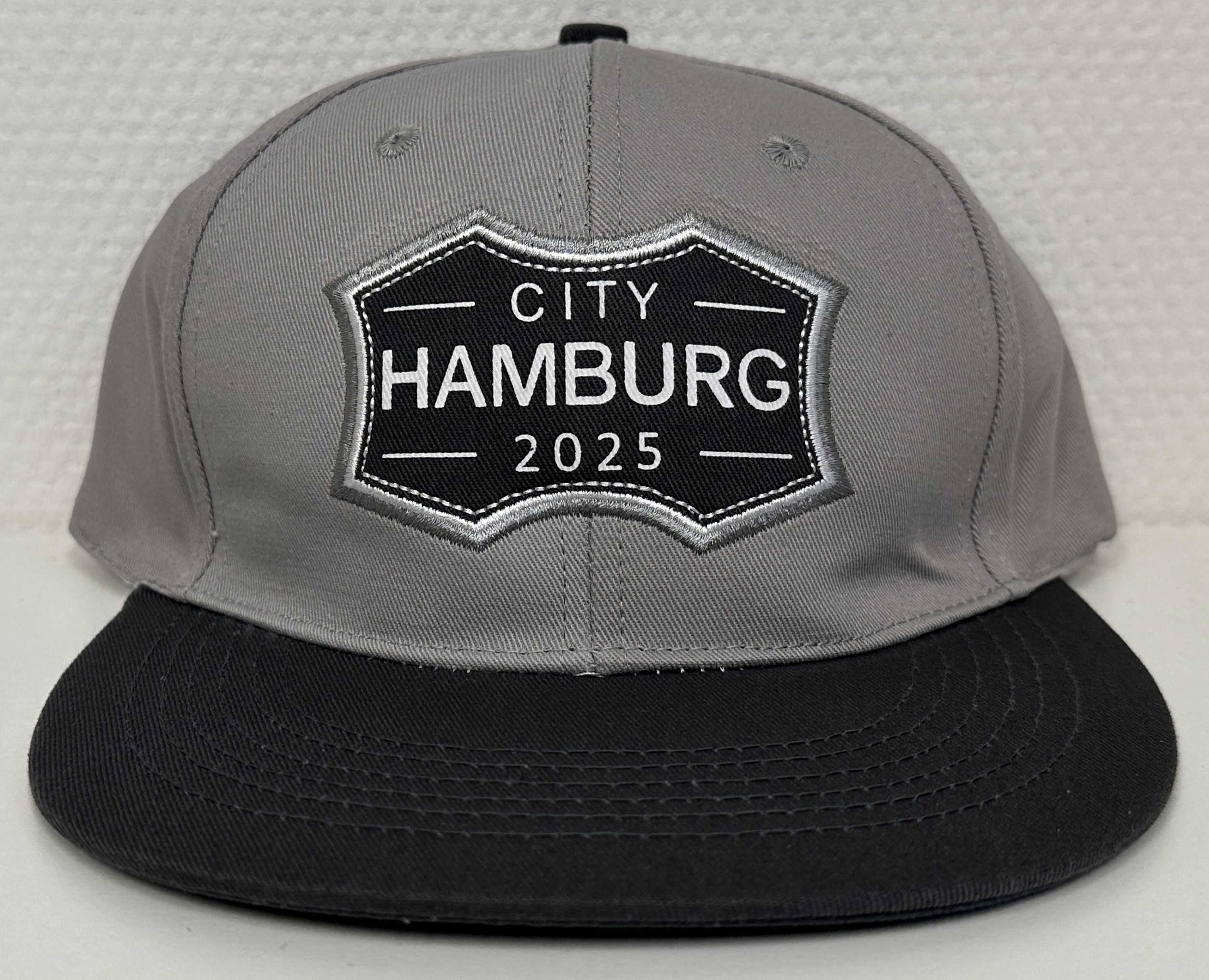 Baseballcap Hamburg City grau "2025"