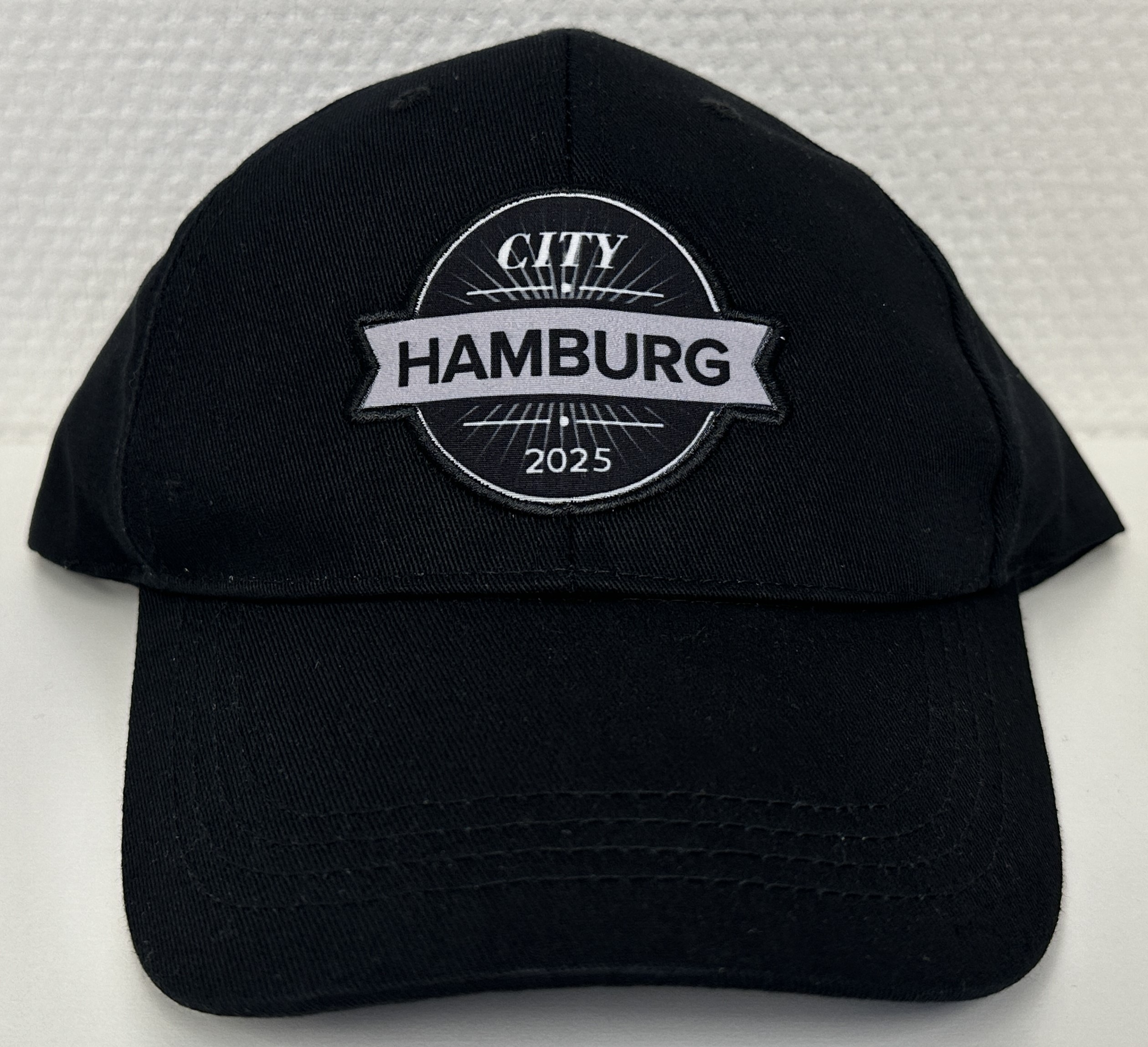 Baseball-Cap "City Hamburg 2025" - schwarz