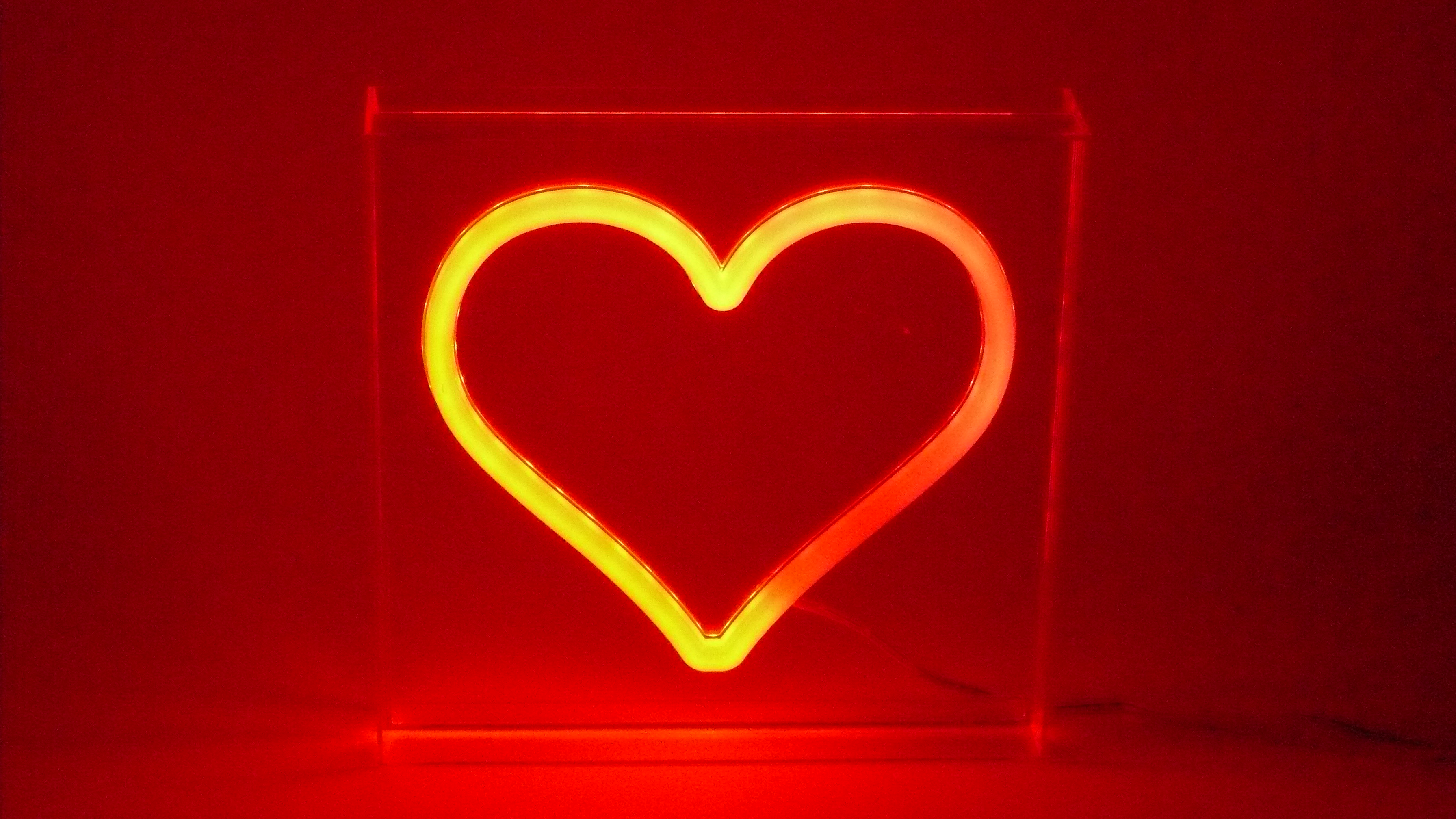 Neonlampe Herz
