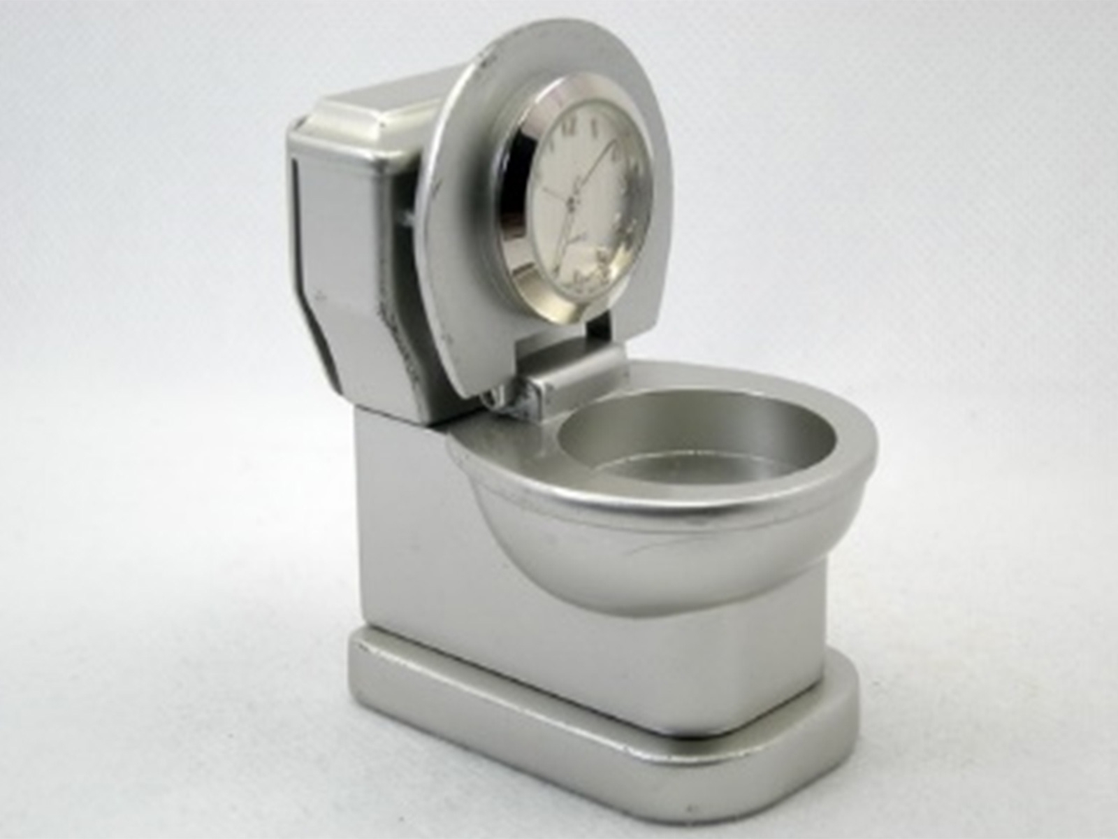 Toilet Miniature Clock