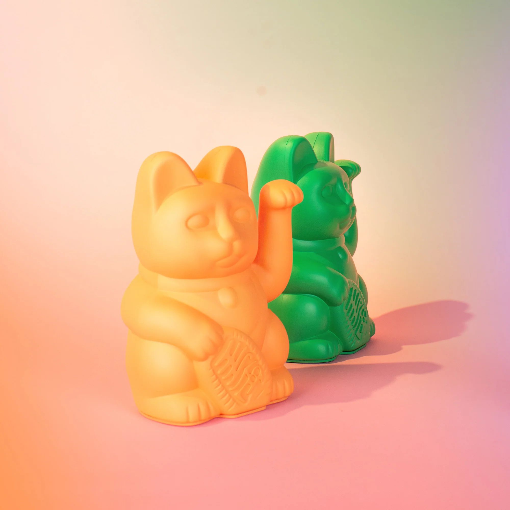 Winkekatze / Maneki Neko | Classic - Peach