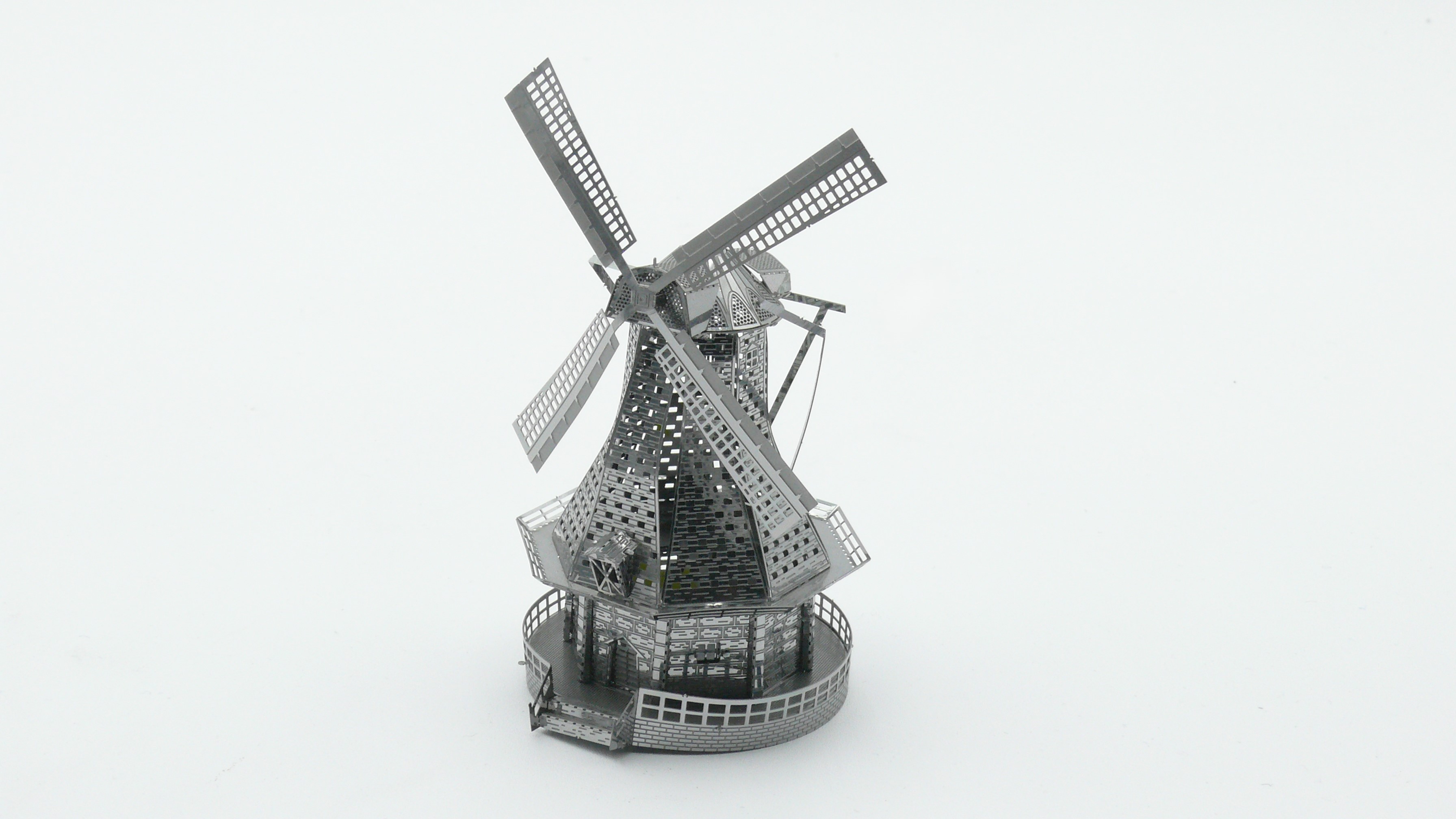 Mini 3D Metal Model Windmill