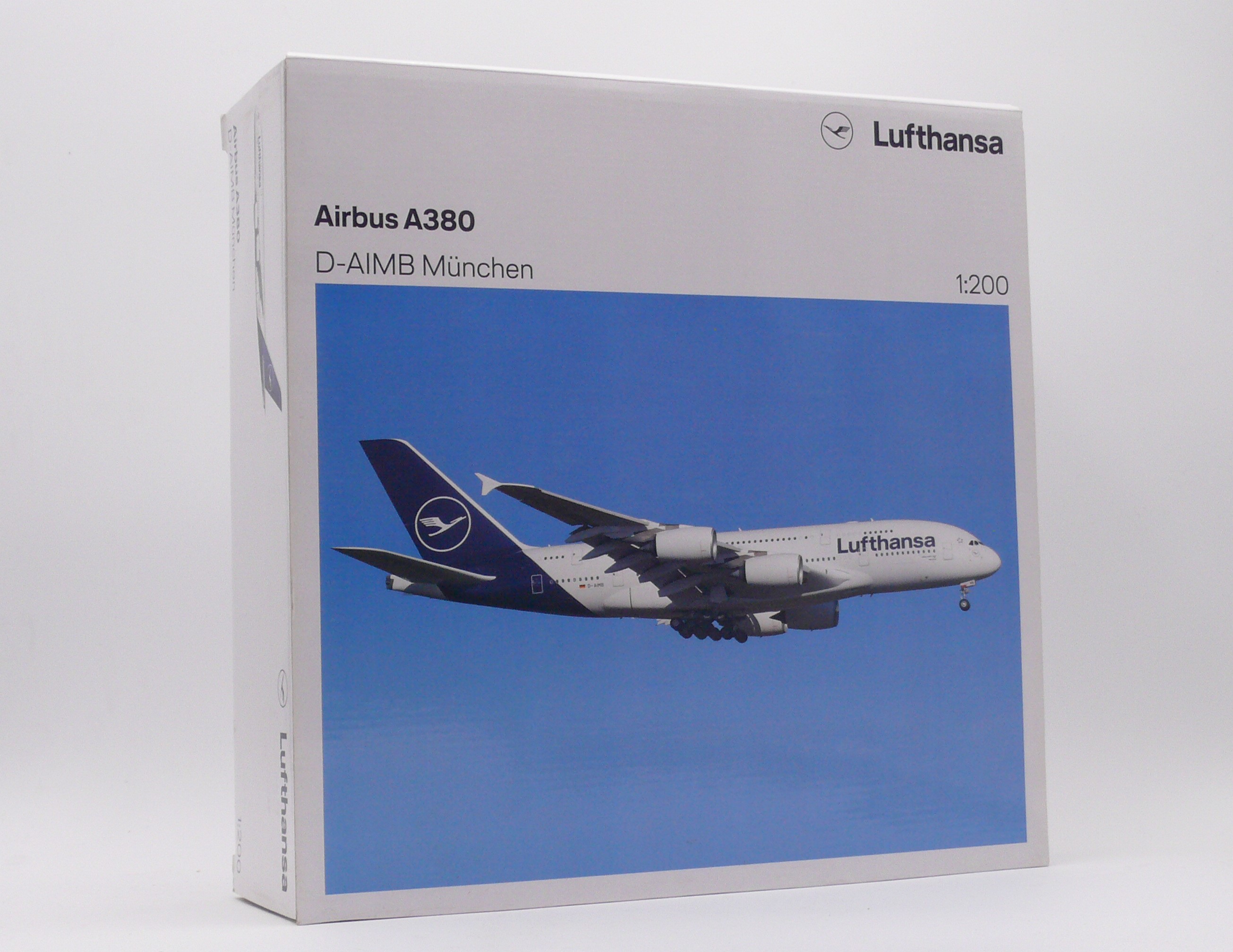 Herpa 559645 Airbus A380 Lufthansa "München" D-AIMB 1:200