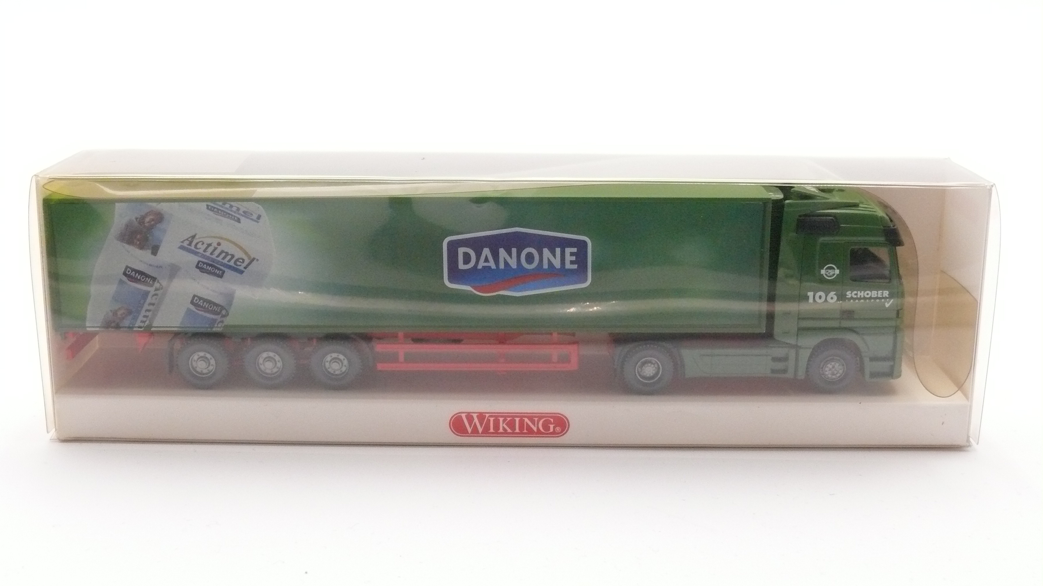 Wiking 5280343 Mercedes Benz Actros Kühlkoffer Sattelzug "Danone" 1:87