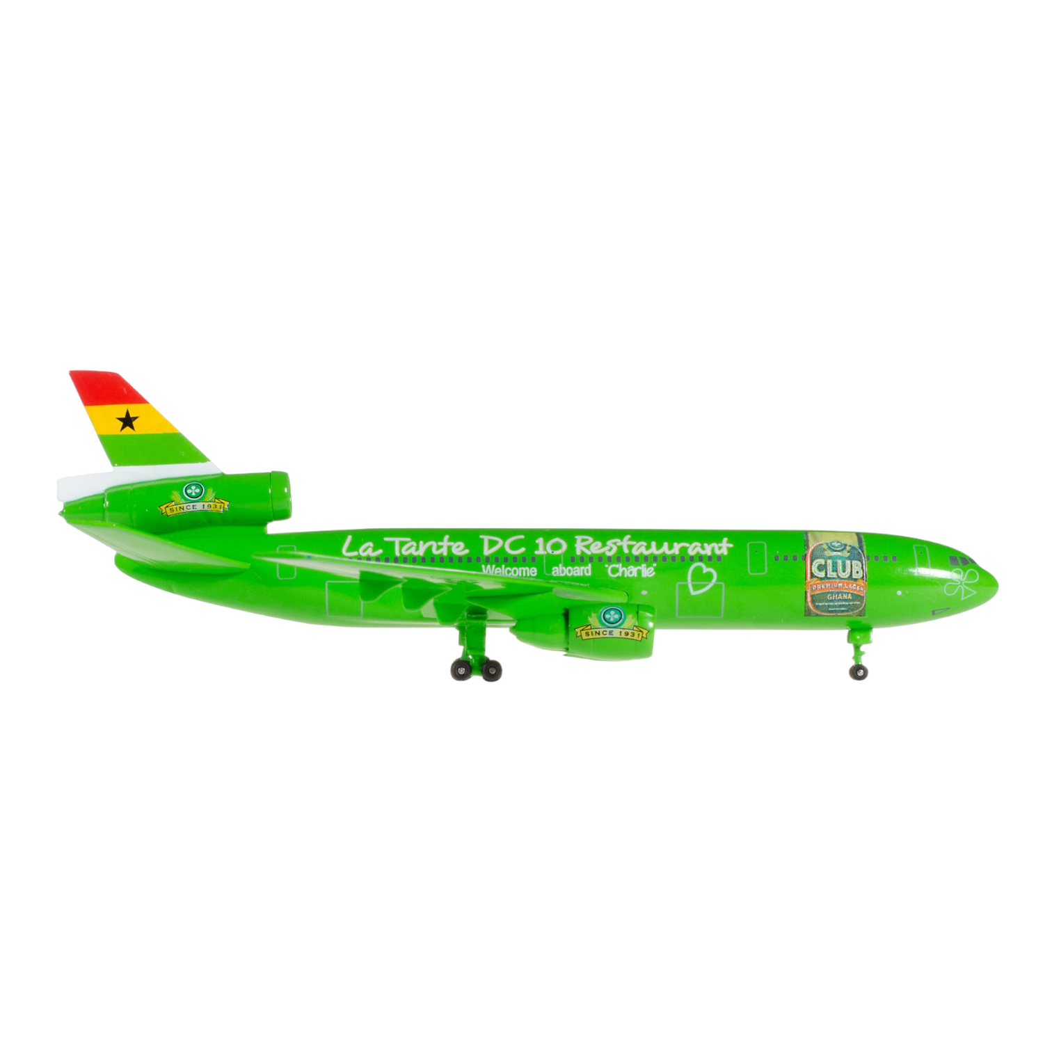 Herpa 529761 McDonnell Douglas DC-10-30 "La Tante DC 10 Restaurant" Modellflugzeug 1:500