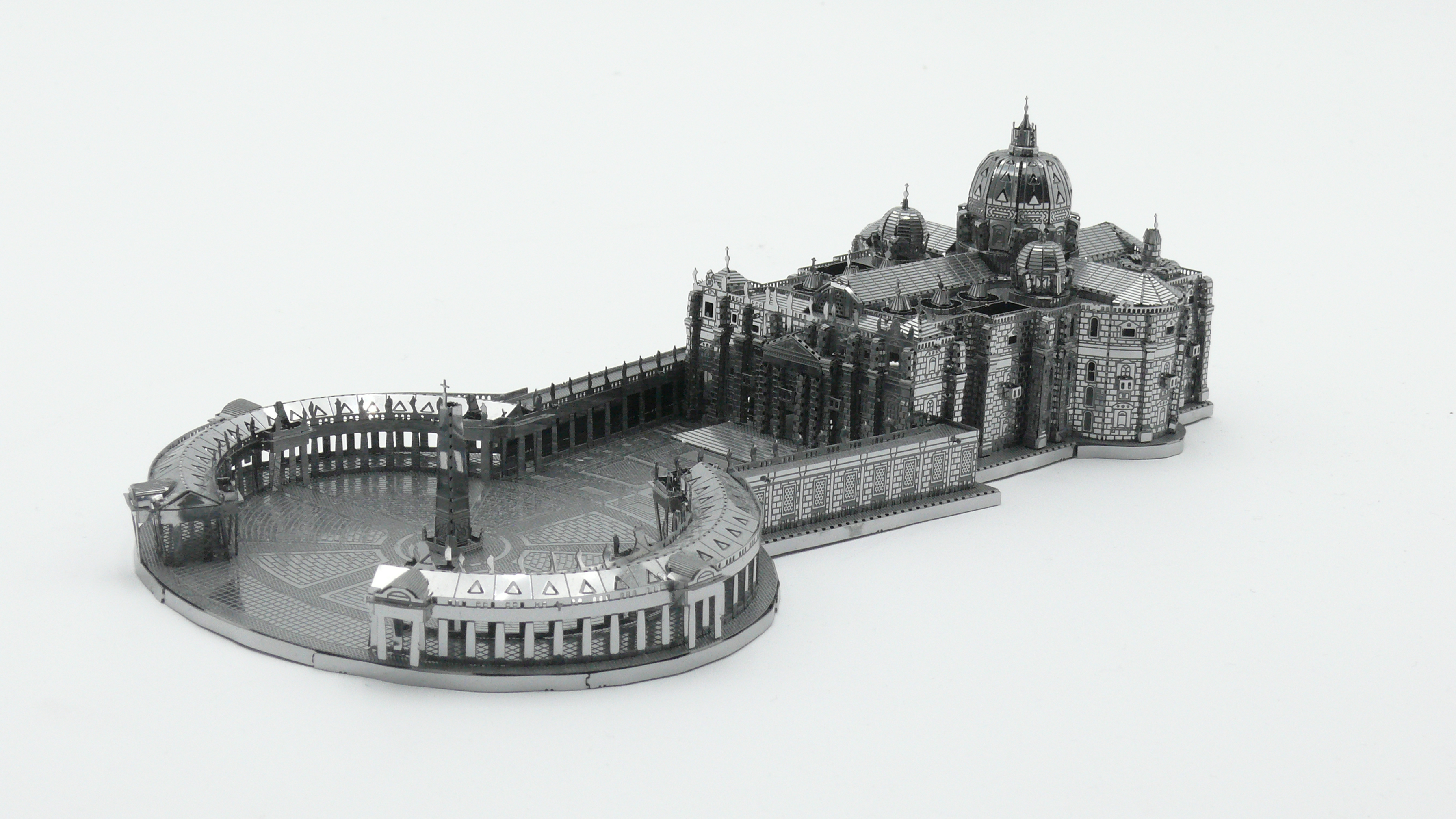 3D Metal Model St Peter's Basilica Rome