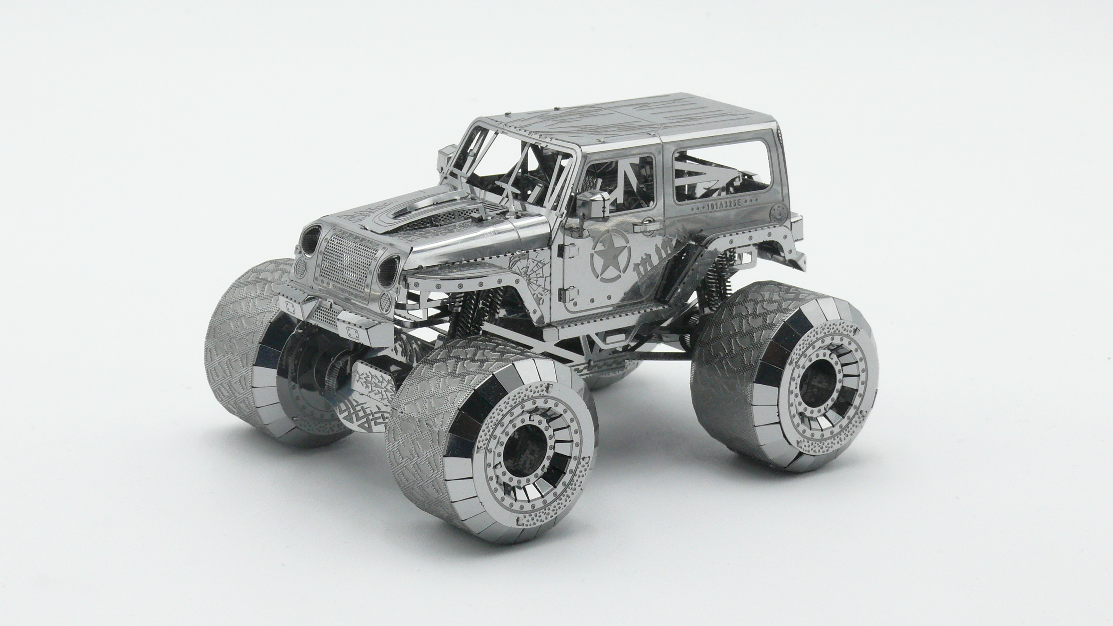 3D Metal Model Offroad Wrangler