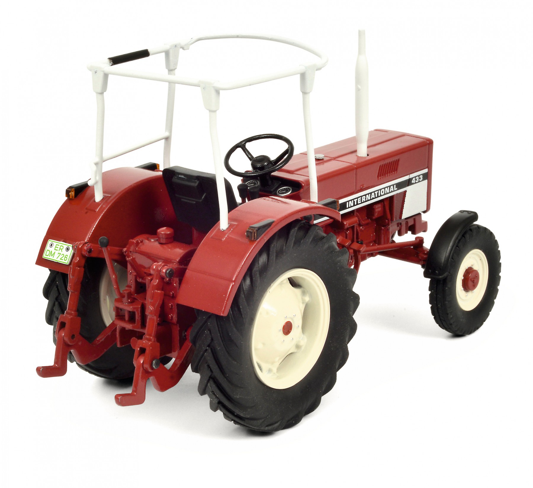 rot 1:32-450779300 Schuco Modell Traktor International 433