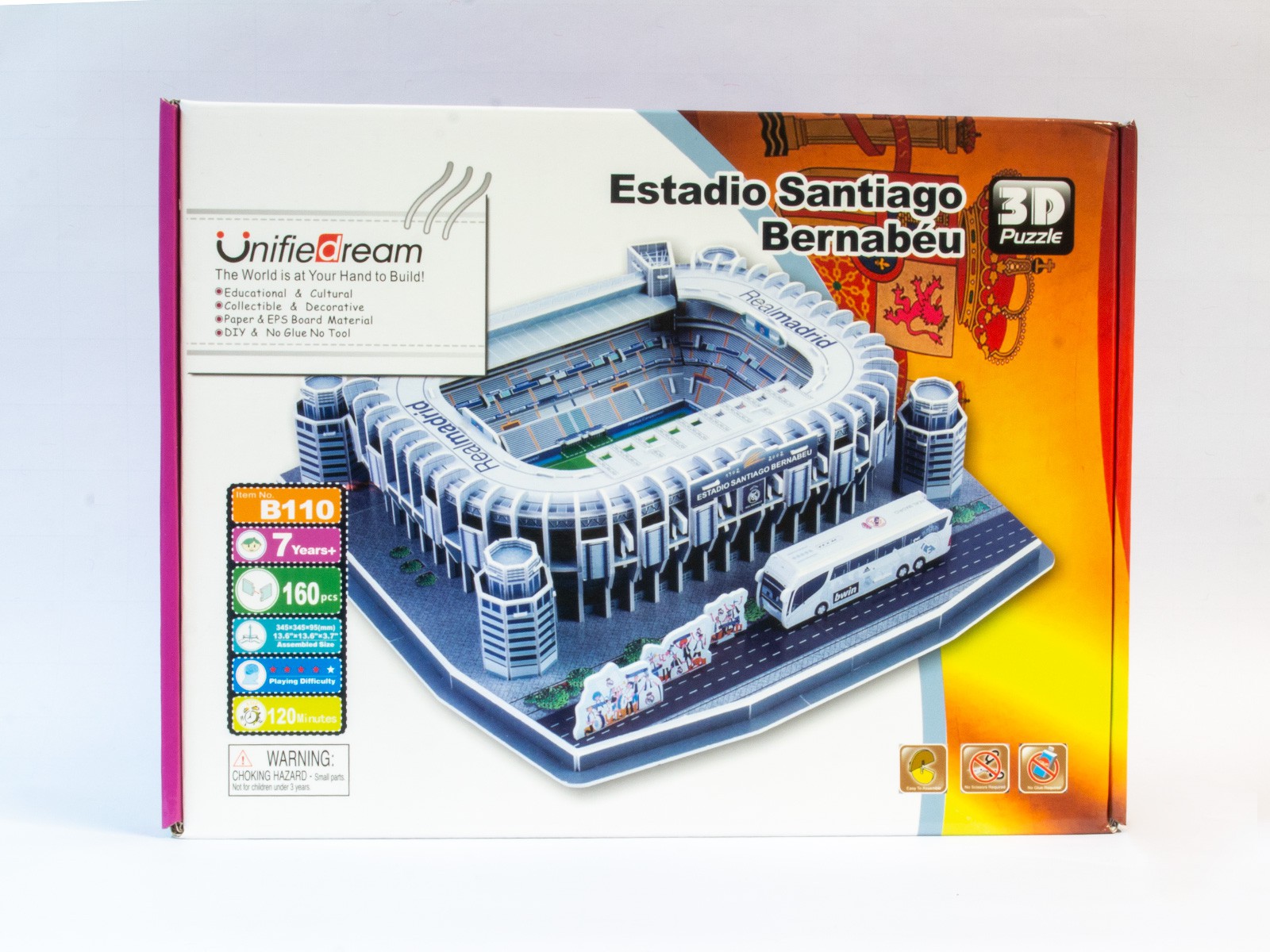 Gedwongen Accumulatie Allergie 3D Puzzle Estadio Santiago Bernabéu - Miniatur Wunderland Shop