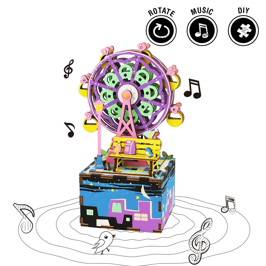 Musik-Box Carousel - DIY - Robotime ROLIFE AM402