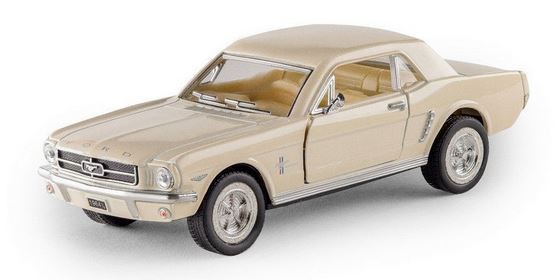 KINSMART 1964 1/2 Ford Mustang - beige 1:36