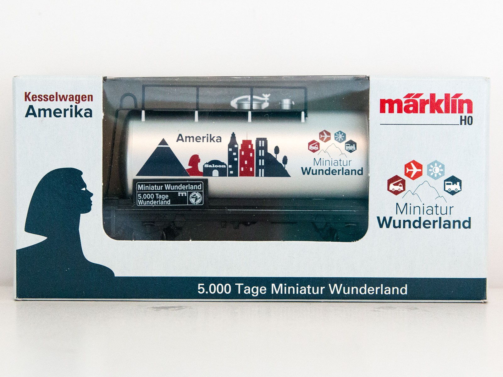 Special Edition H0 Märklin 2015 tankwagon "5000 Tage Wunderland - Amerika"